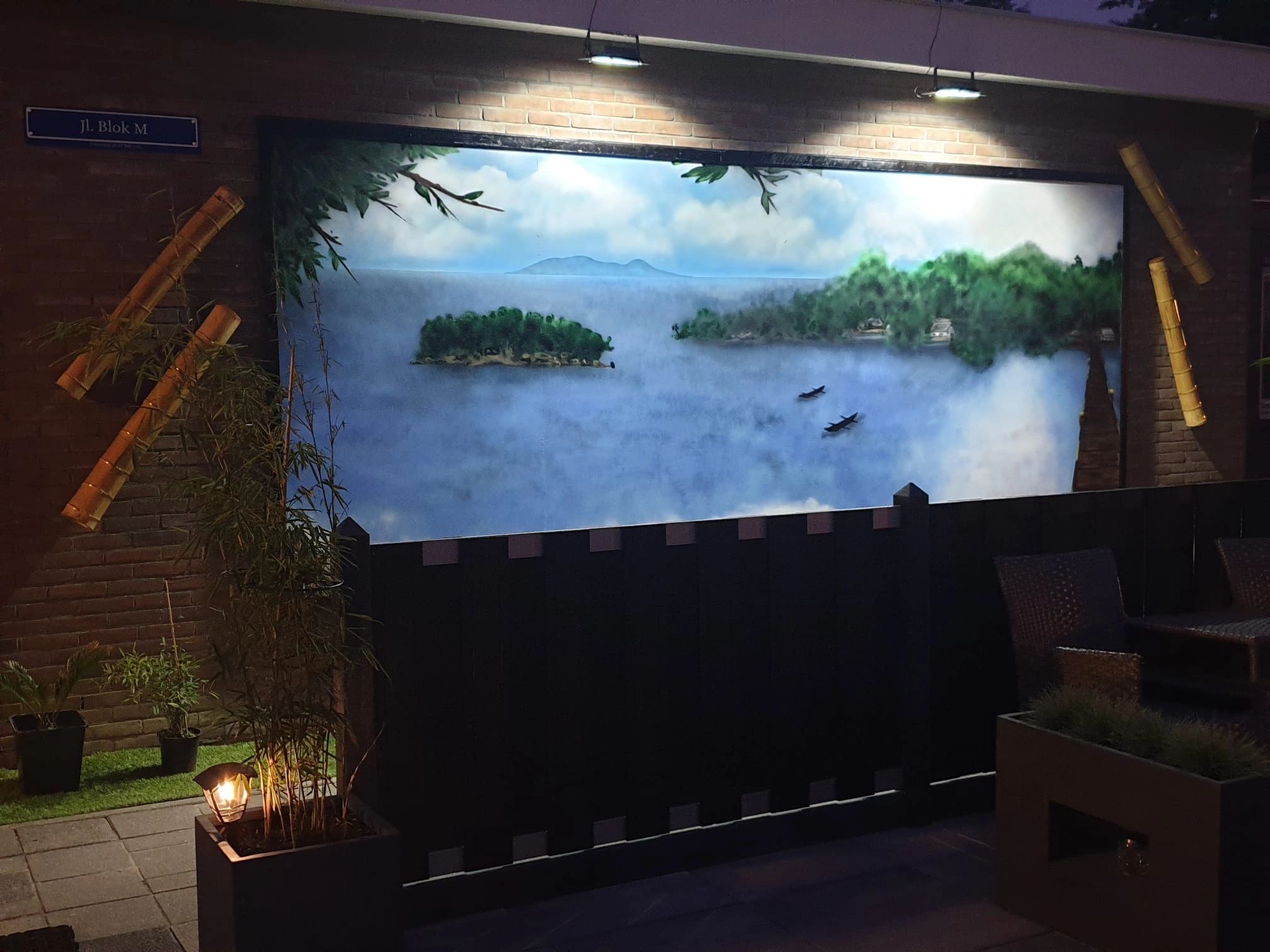 Solar wandlamp Capital III met los zonnepaneel