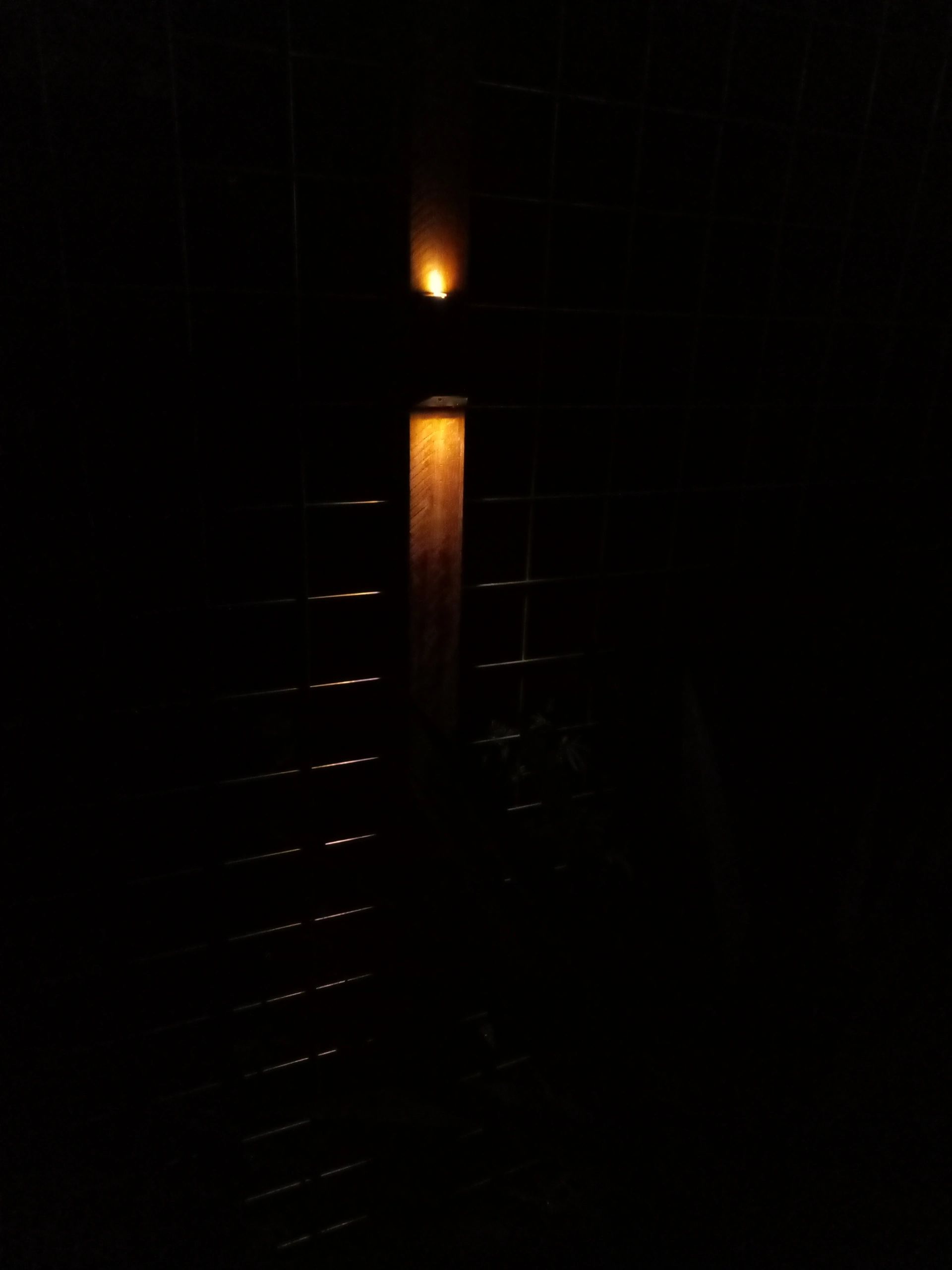 Solar up down wandlamp Roxx met warm en koud wit licht set van 2