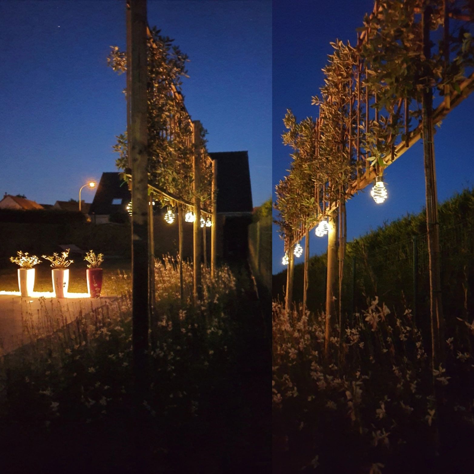 Solar hanglamp Fiesta op zonne energie - Set met meerdere kleuren