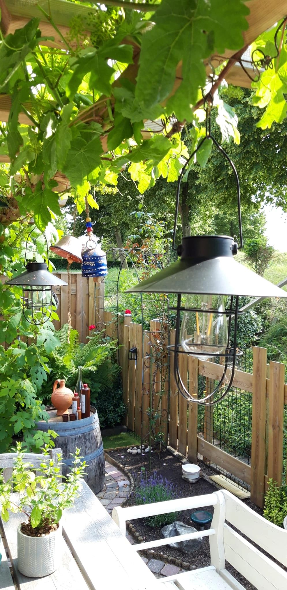Solar hanglamp Harper op zonne-energie - Met filament led lamp - Voordeelset 2 stuks