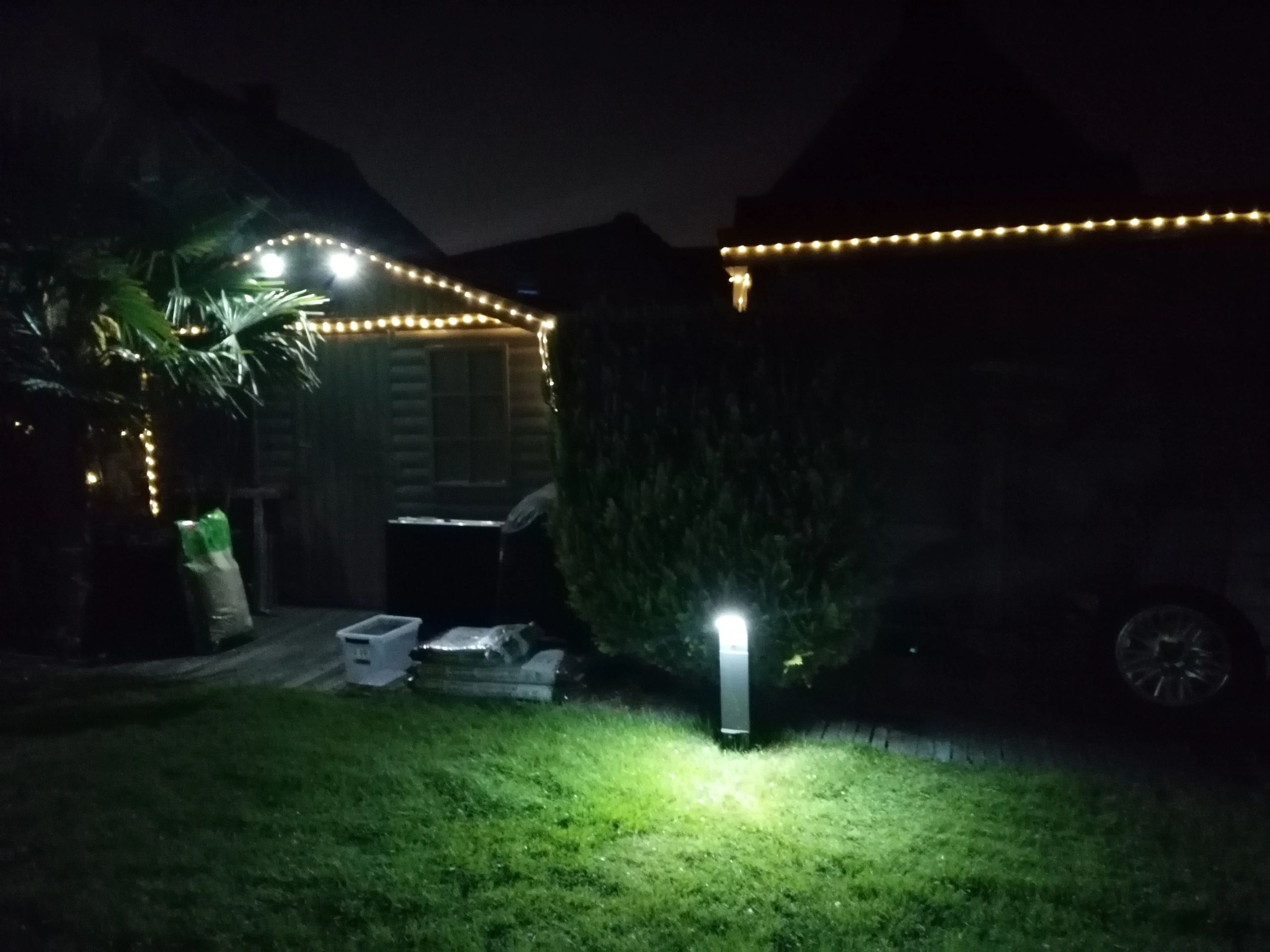 Solar lichtslang Rope met los solarpaneel Buiten ledstrip op zonne energie