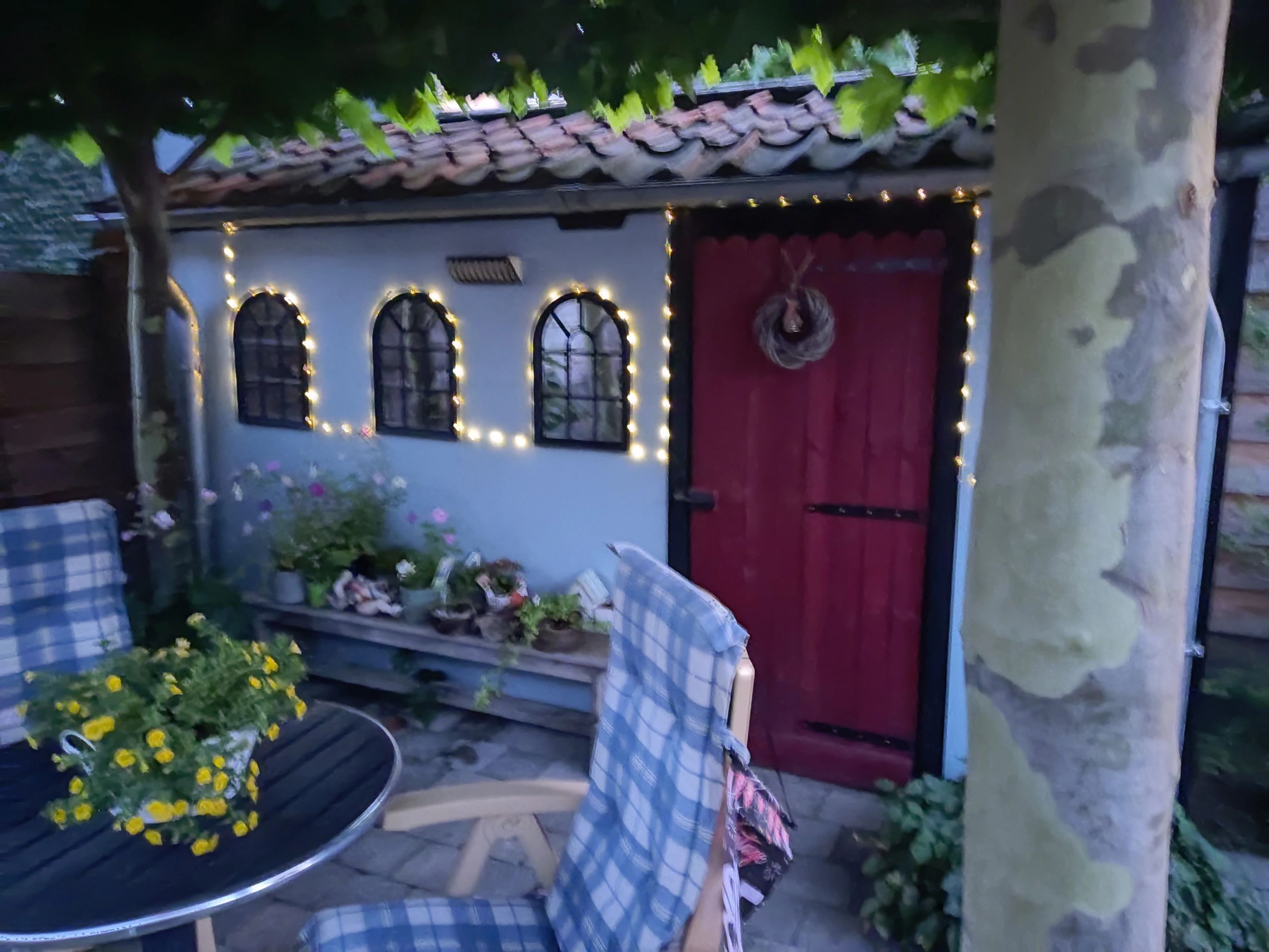 Solar lichtsnoer Twinkle met 100 leds in koperdraad