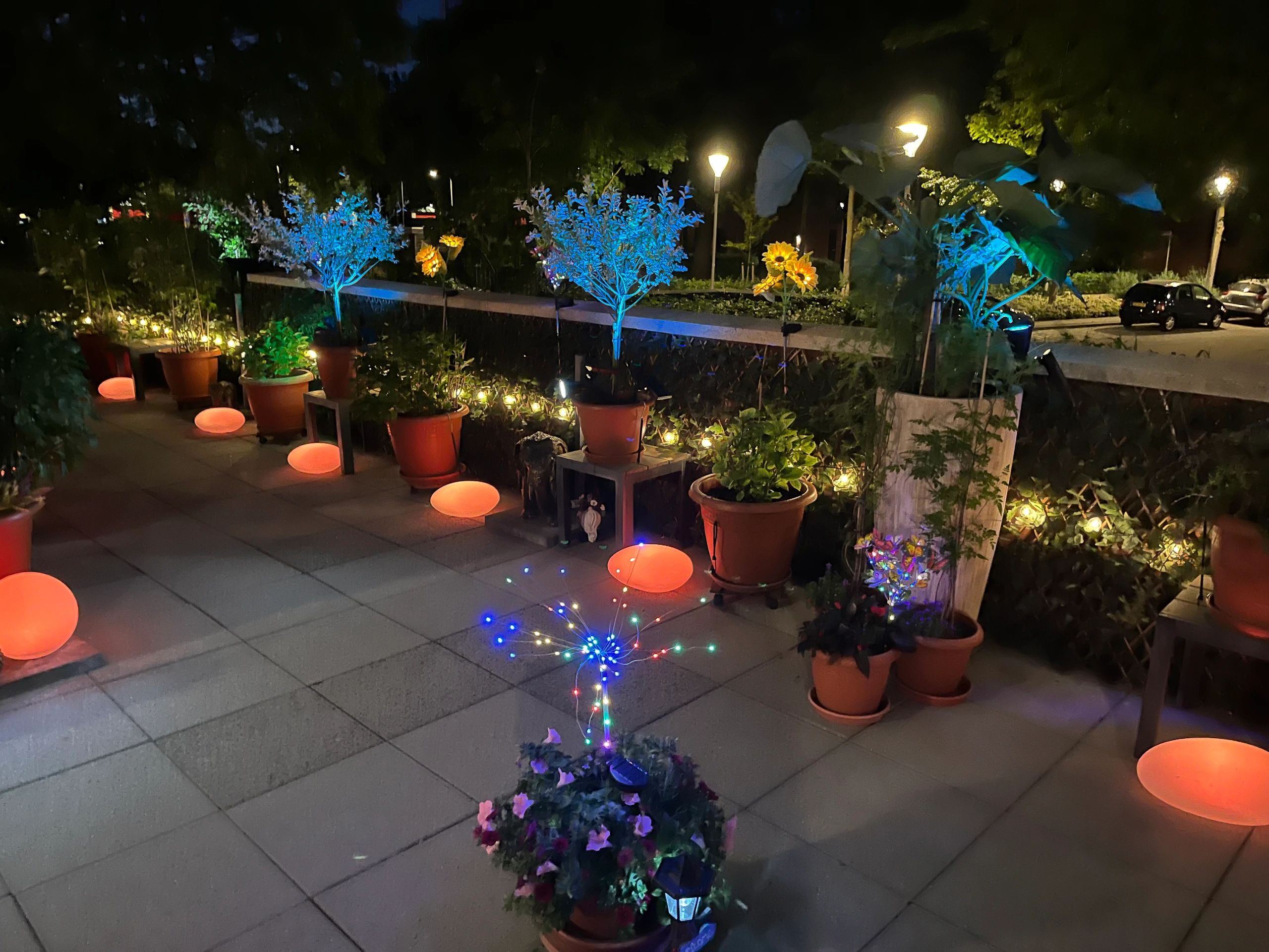 Solar lichtslinger Chain met 25 led filament lampen