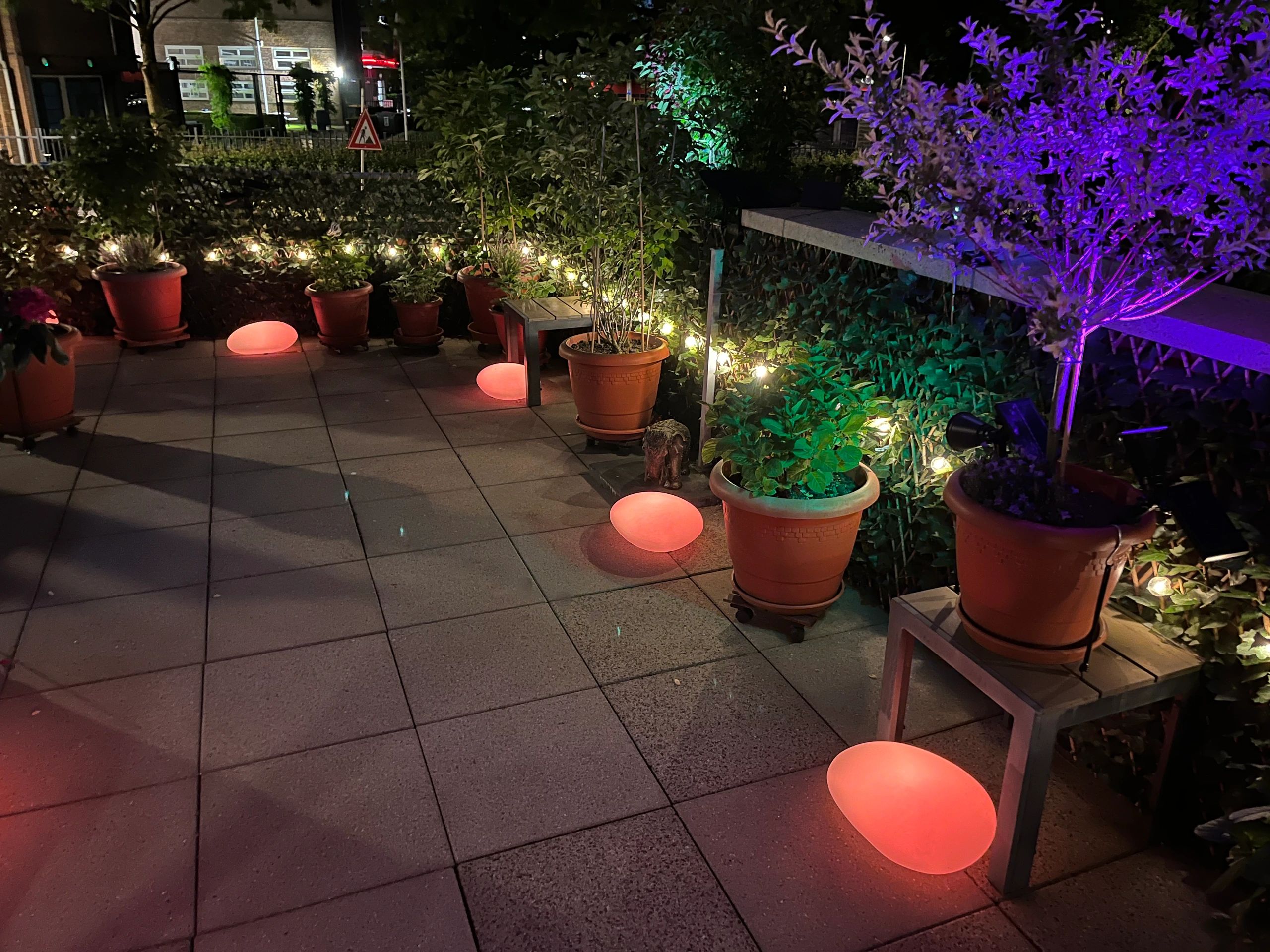 Solar lichtslinger Chain met 25 led filament lampen