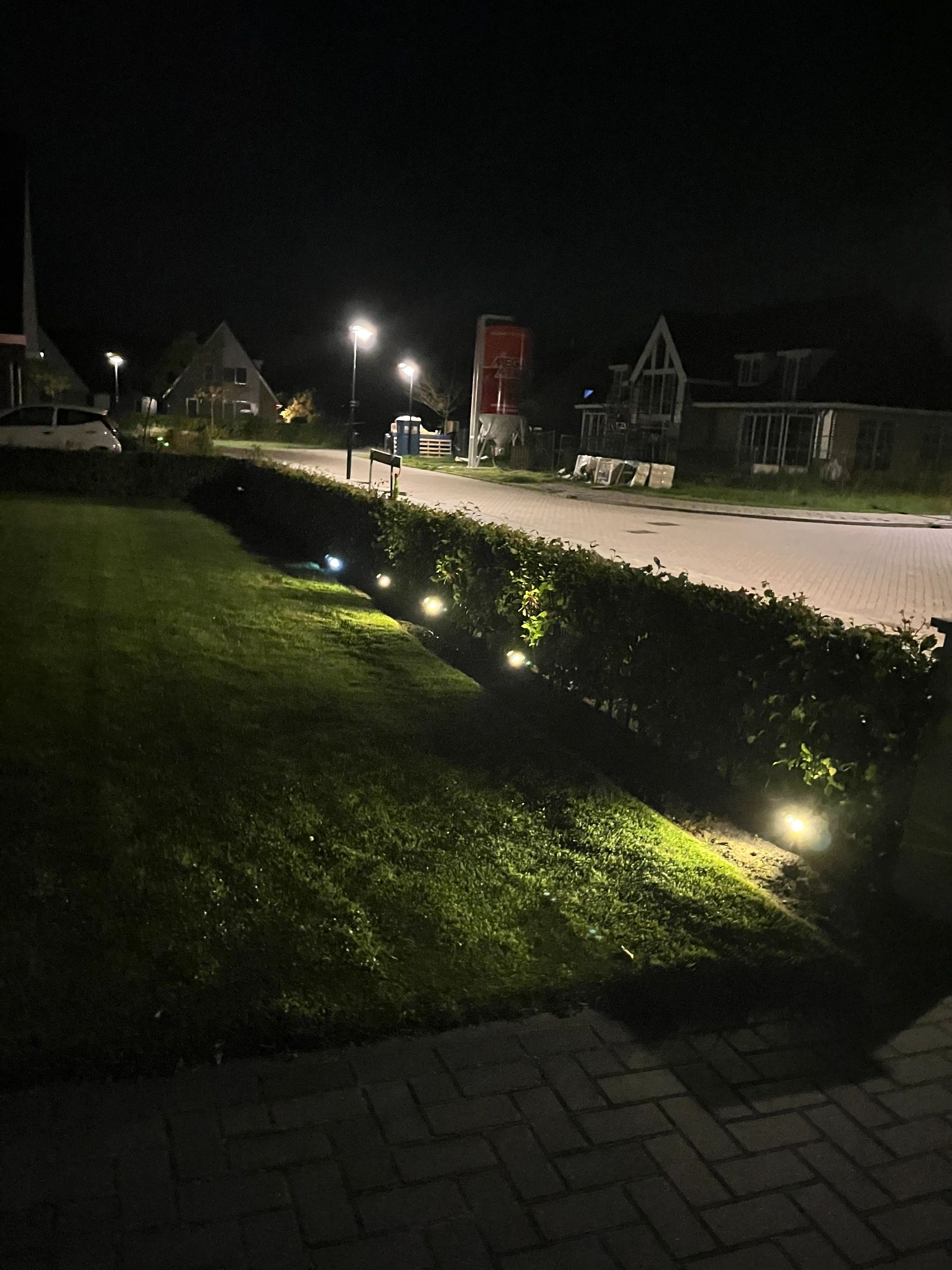 Solar spots Double Twins met vier spots en los solarpaneel