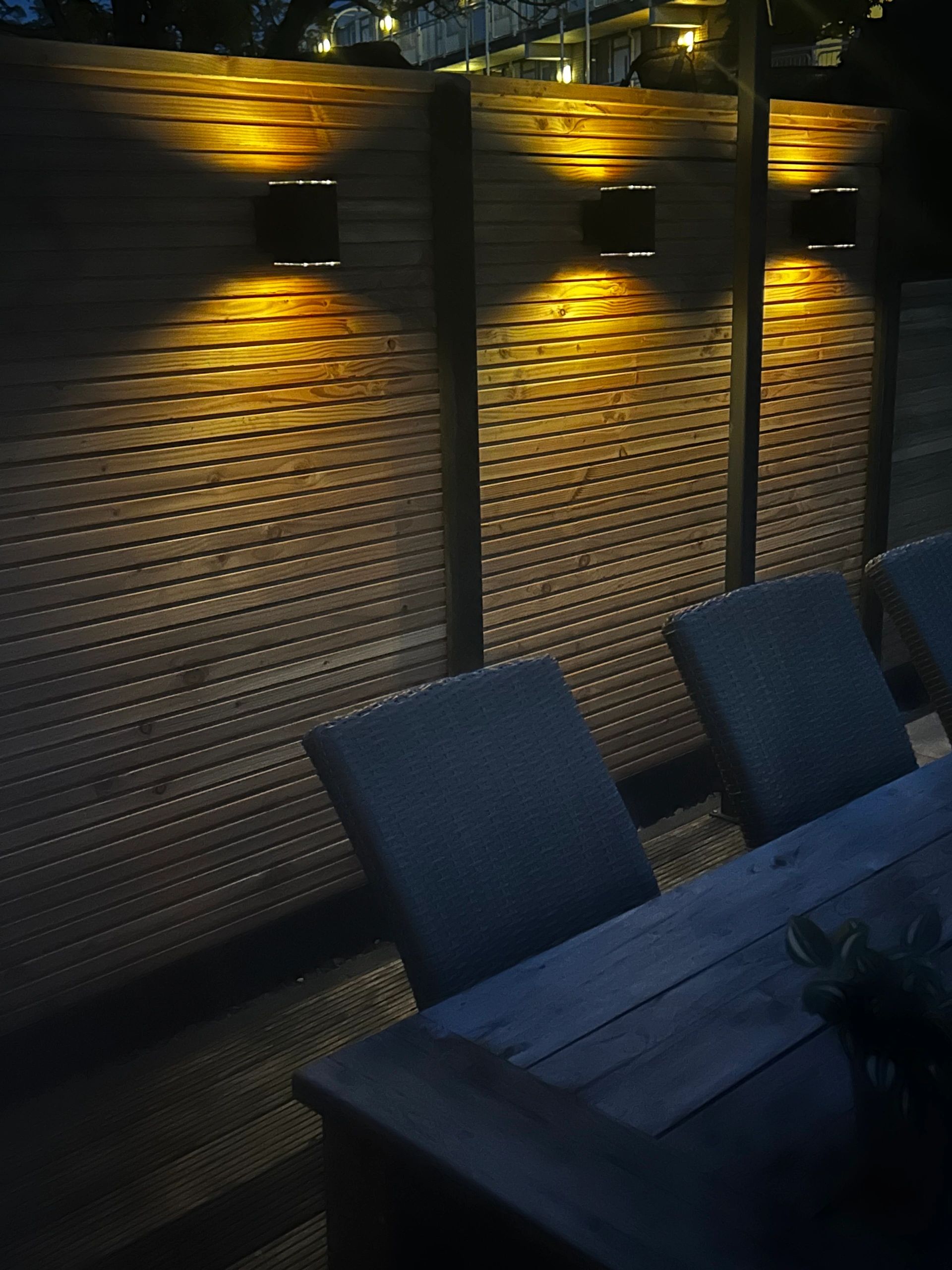 Solar LED wandlamp up downlight Sverre recht