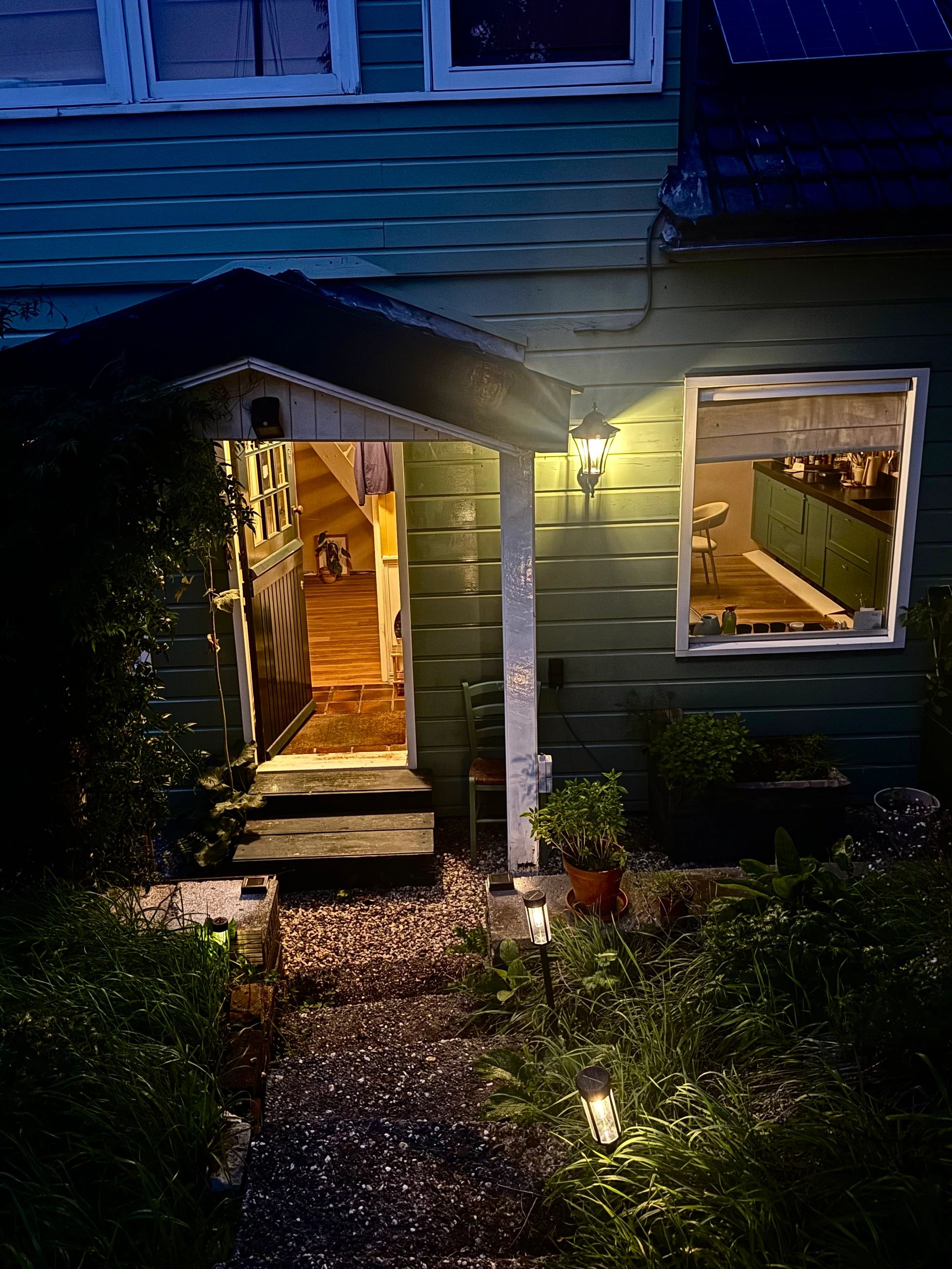 Solar buitenlamp Sheffield wandlamp op zonne energie