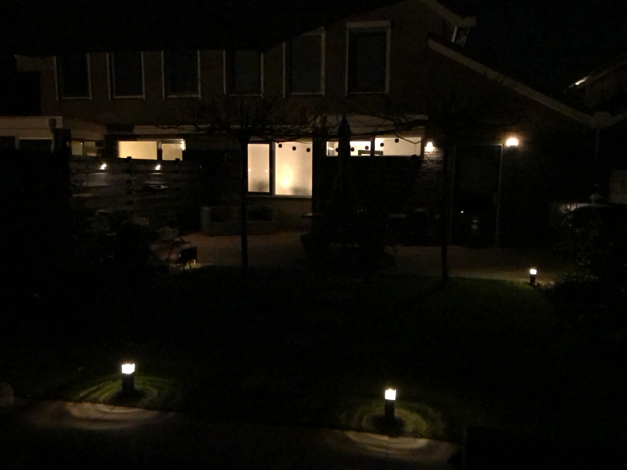 Solar priklamp Condor met warm wit licht voordeelset van 4