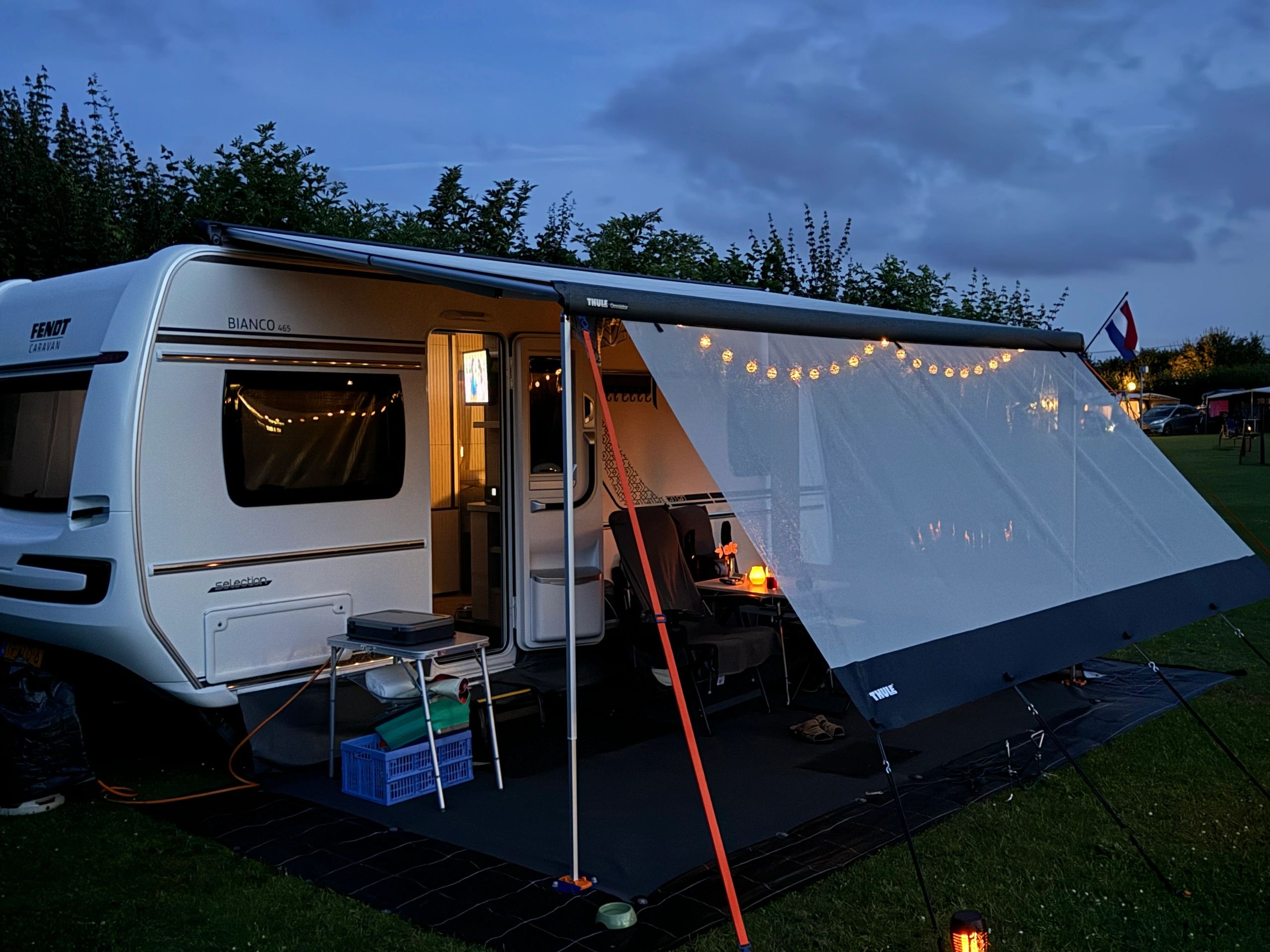 Solar lichtslinger Marrakech met 20 warm witte led lampen