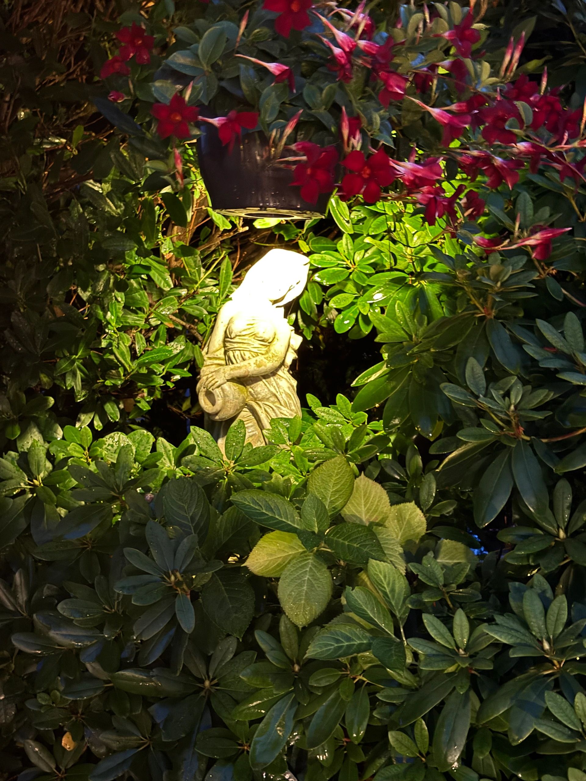 Solar spot Flood voor wandmontage of grondspies - buitenlamp op zonne energie