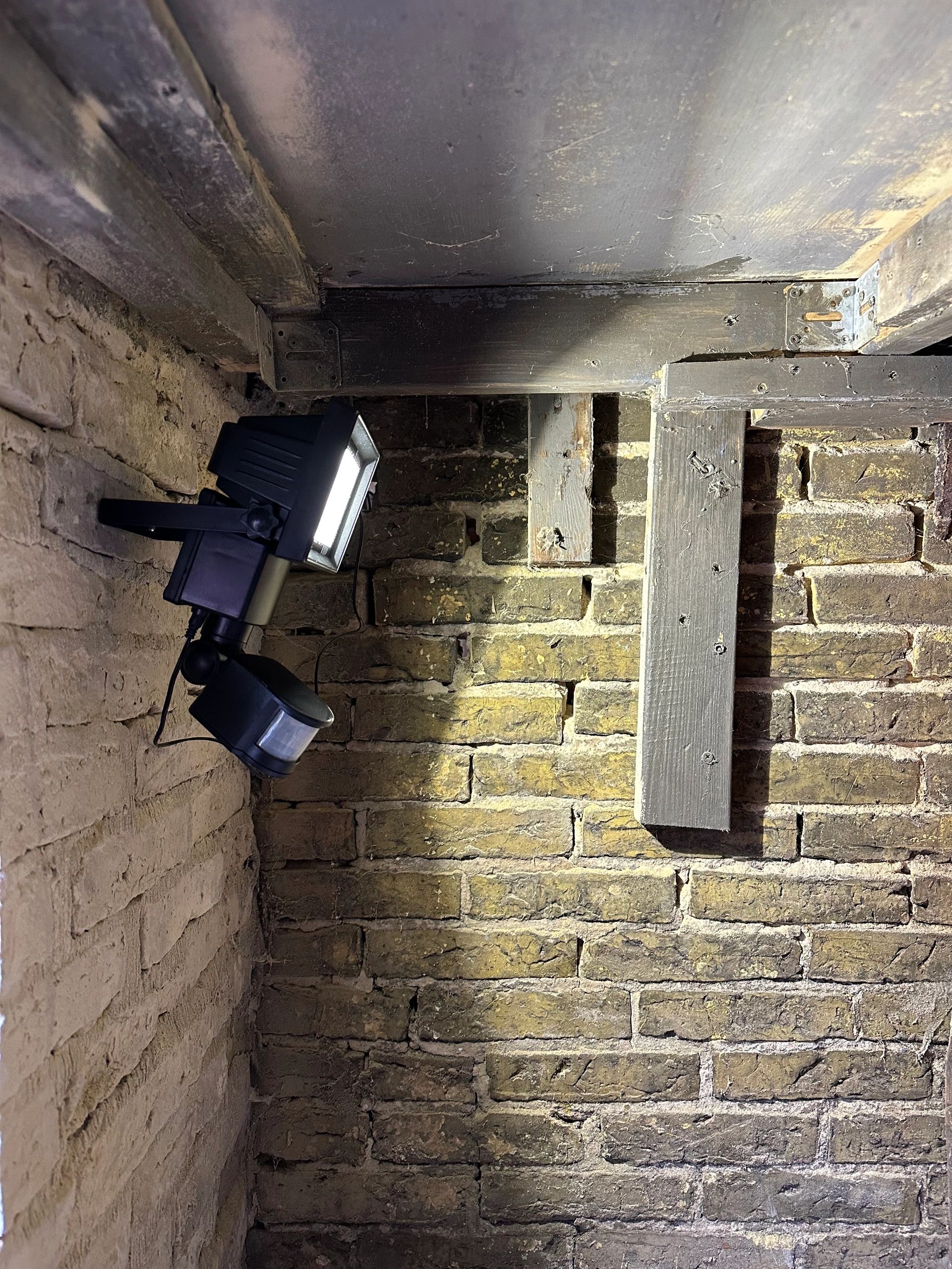 Solar beveiligingslamp James I met bewegingsmelder en los paneel