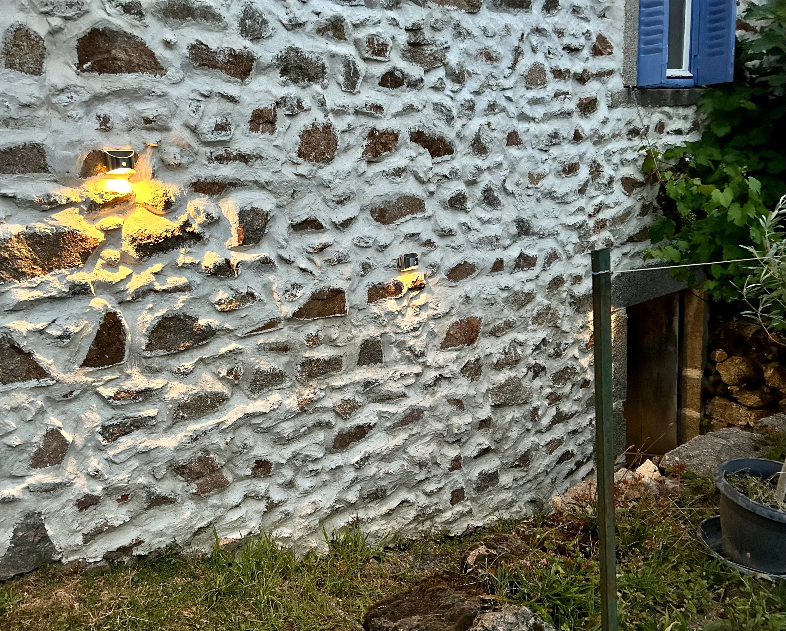 Solar wandlamp Flint RVS met bewegingsmelder op zonne energie