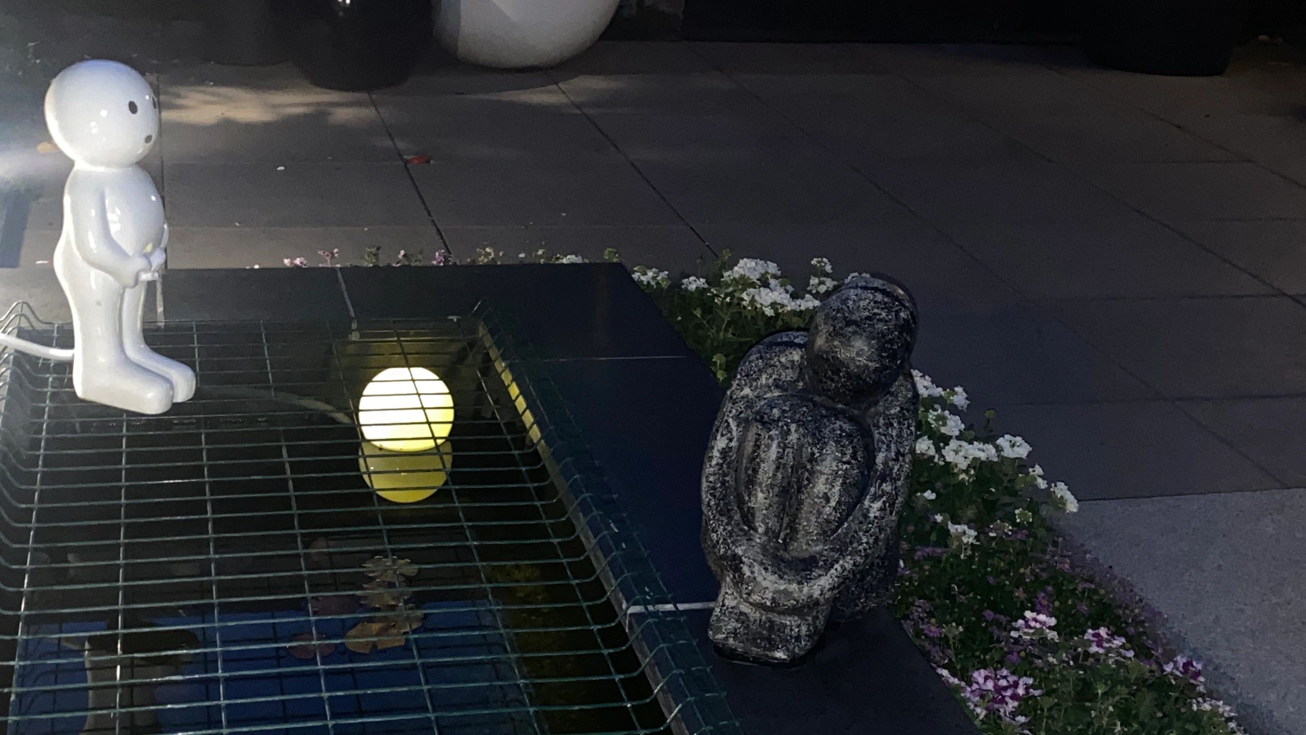 Solarlamp Float - Drijvende vijverlamp en priklamp in één - Warm wit licht