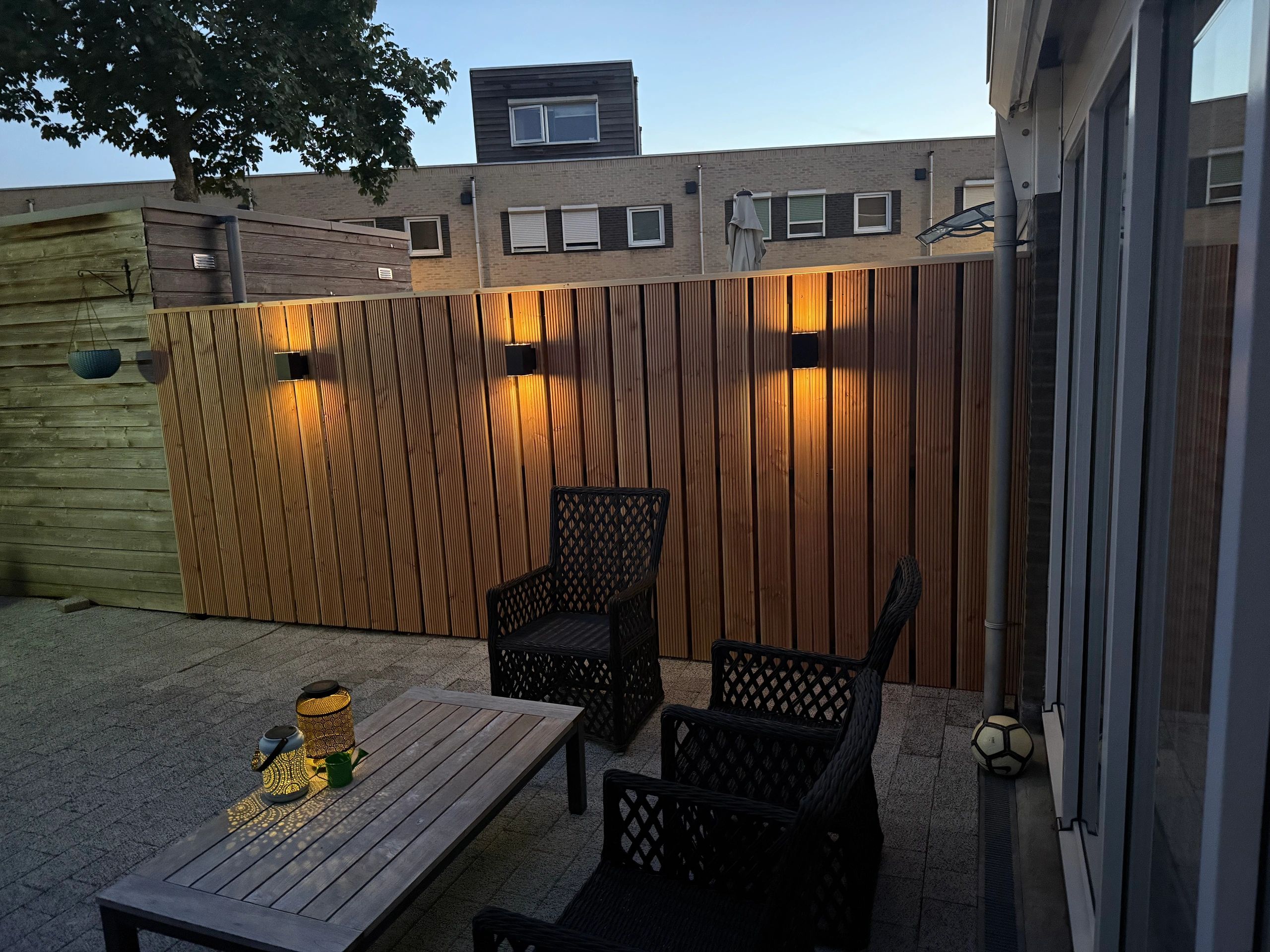 Solar LED wandlamp up downlight Sverre recht