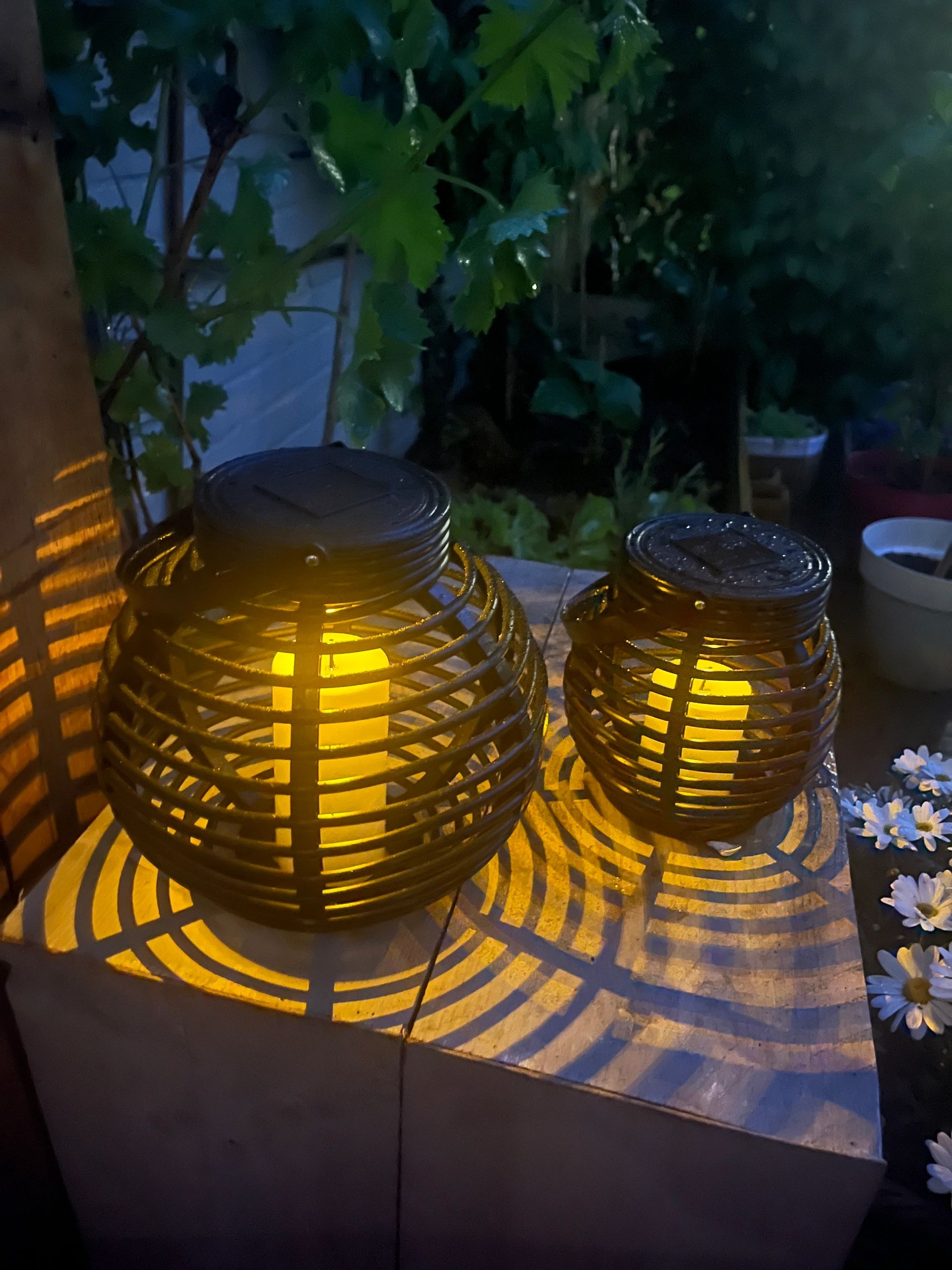 Solar Basket combideal 3 lampen op zonne energie