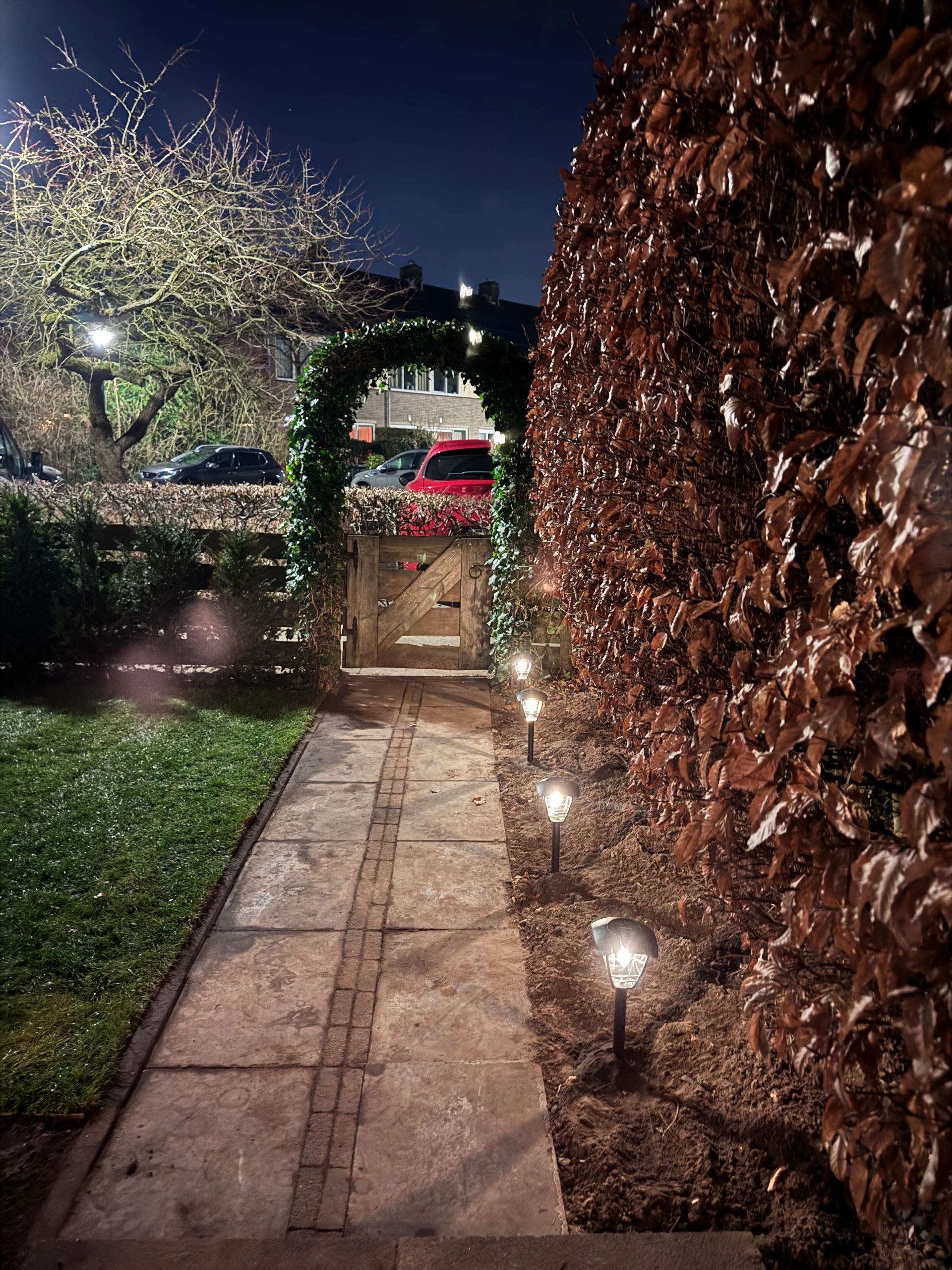 Solar priklamp Prickle met warm wit licht set van 2