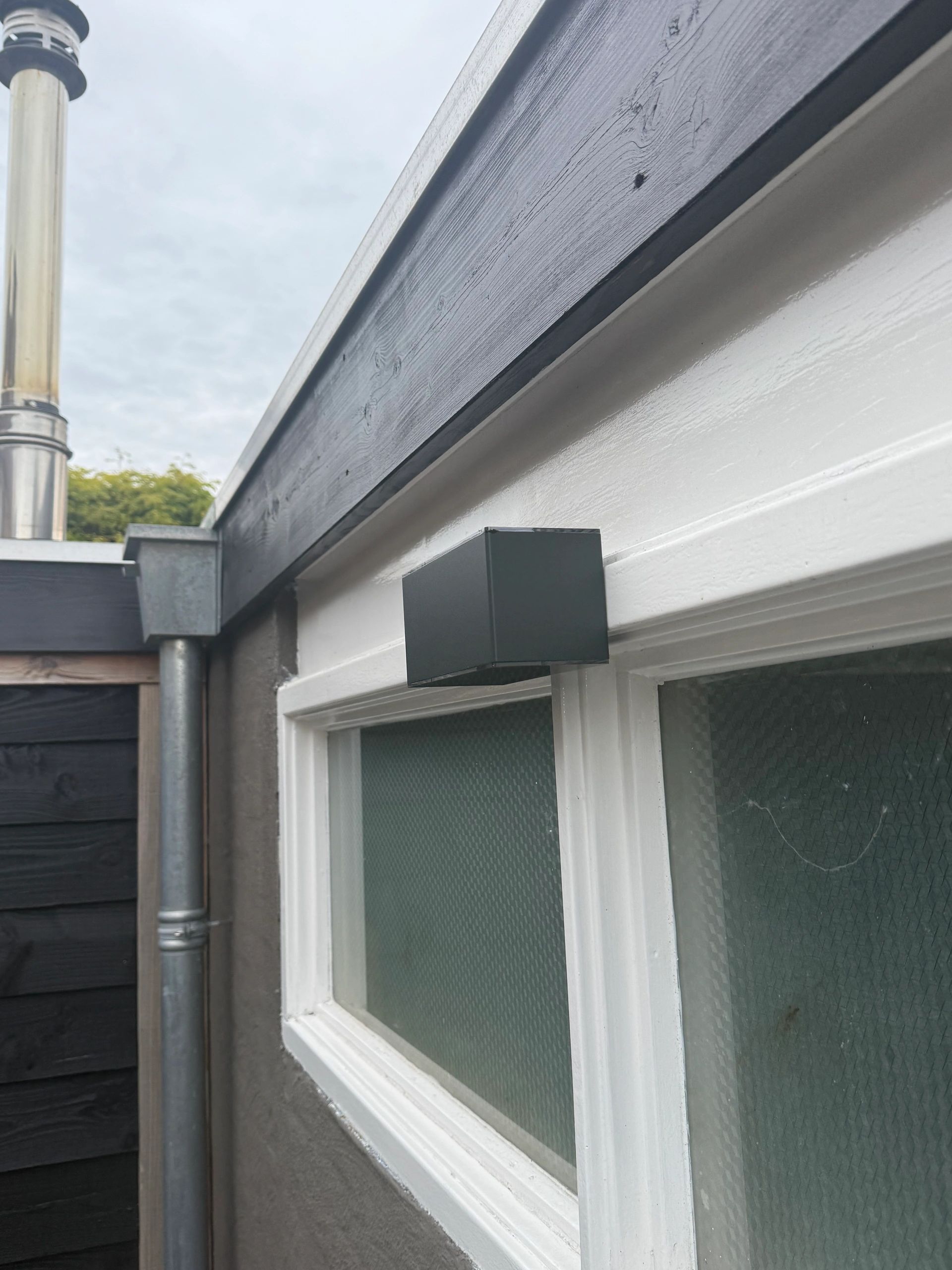 Solar LED wandlamp up downlight Olaf