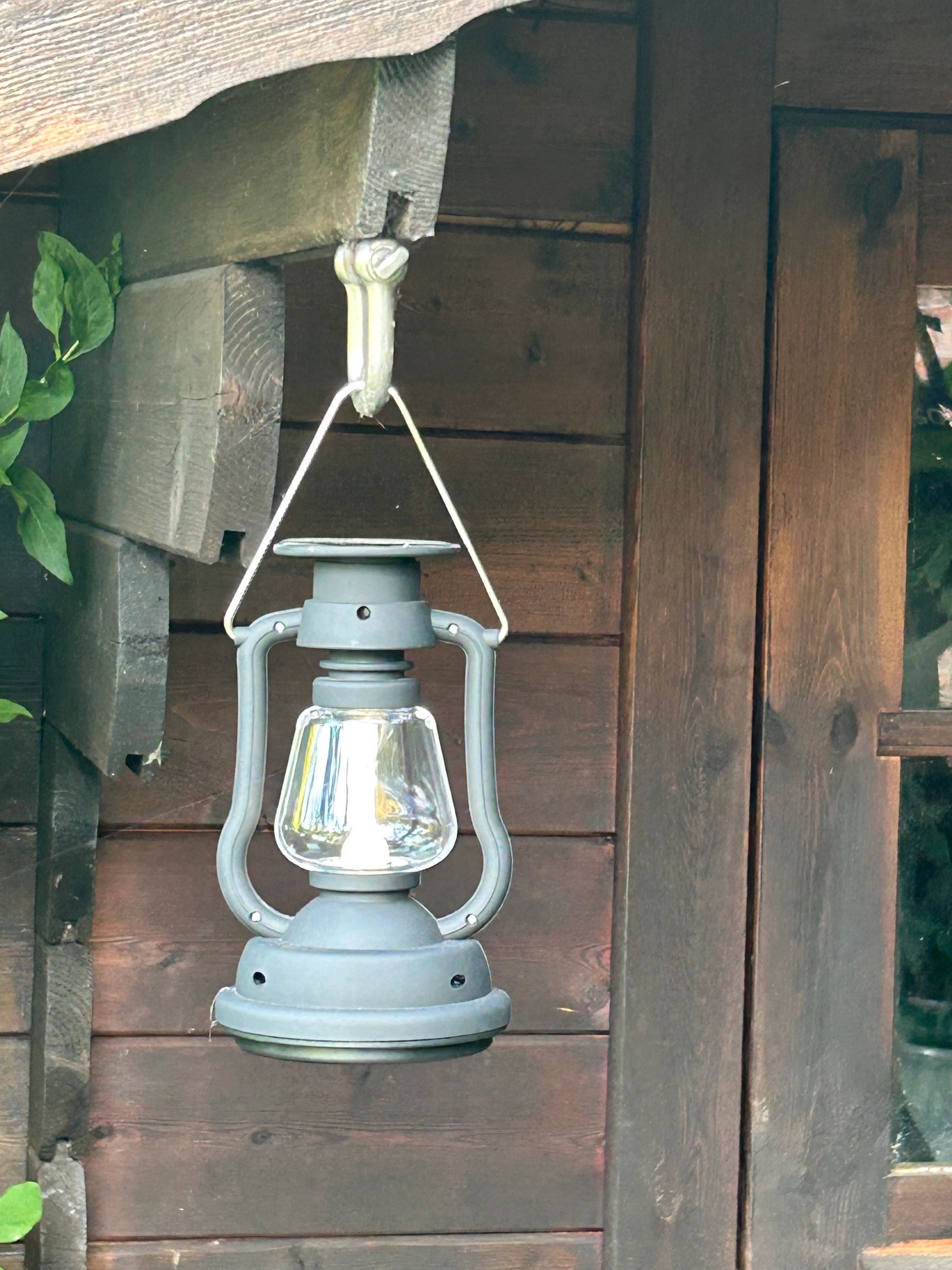 Solar storm windlicht OiL op zonne energie kleur zwart