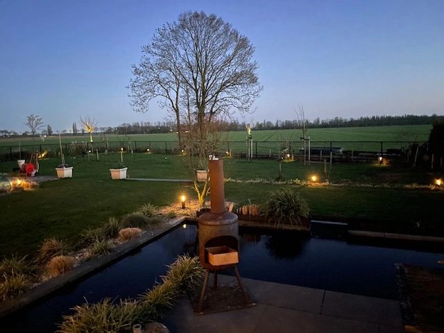 Voordeelset Solar priklamp Birdie zwart met warm wit licht