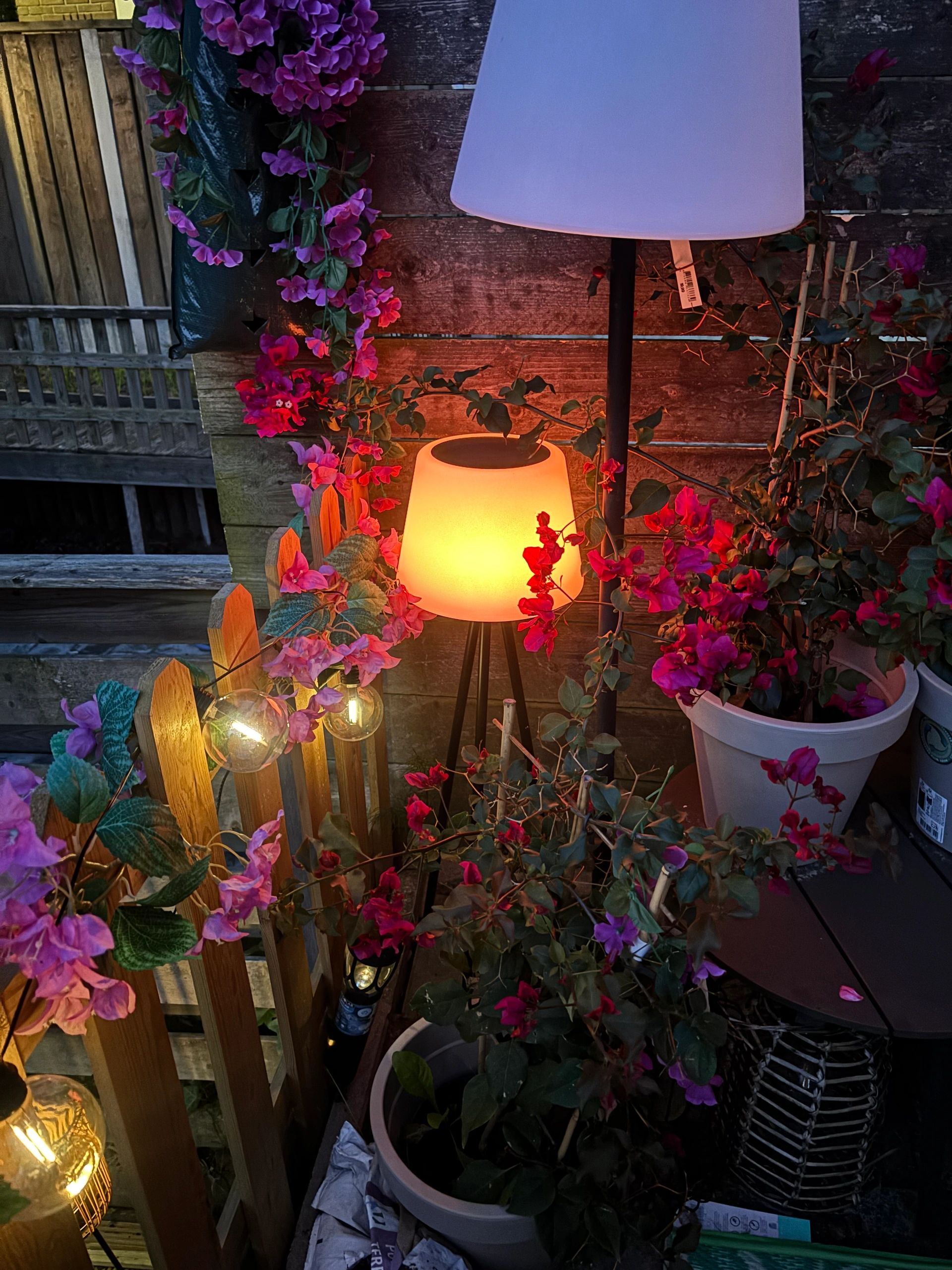 Solar loungelamp Brighton op zonne energie