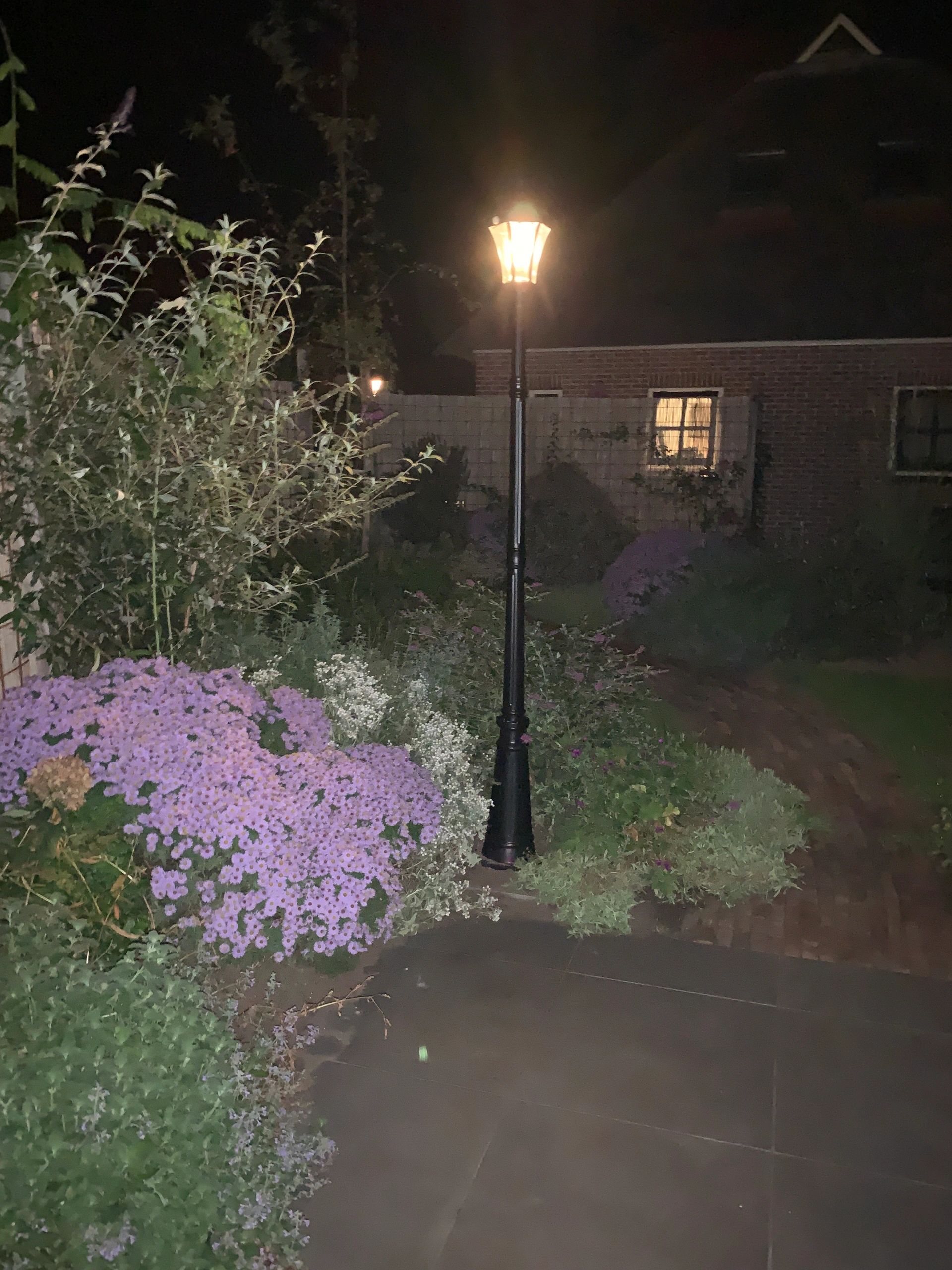 Solar lantaarn Sheffield hoog op zonne energie