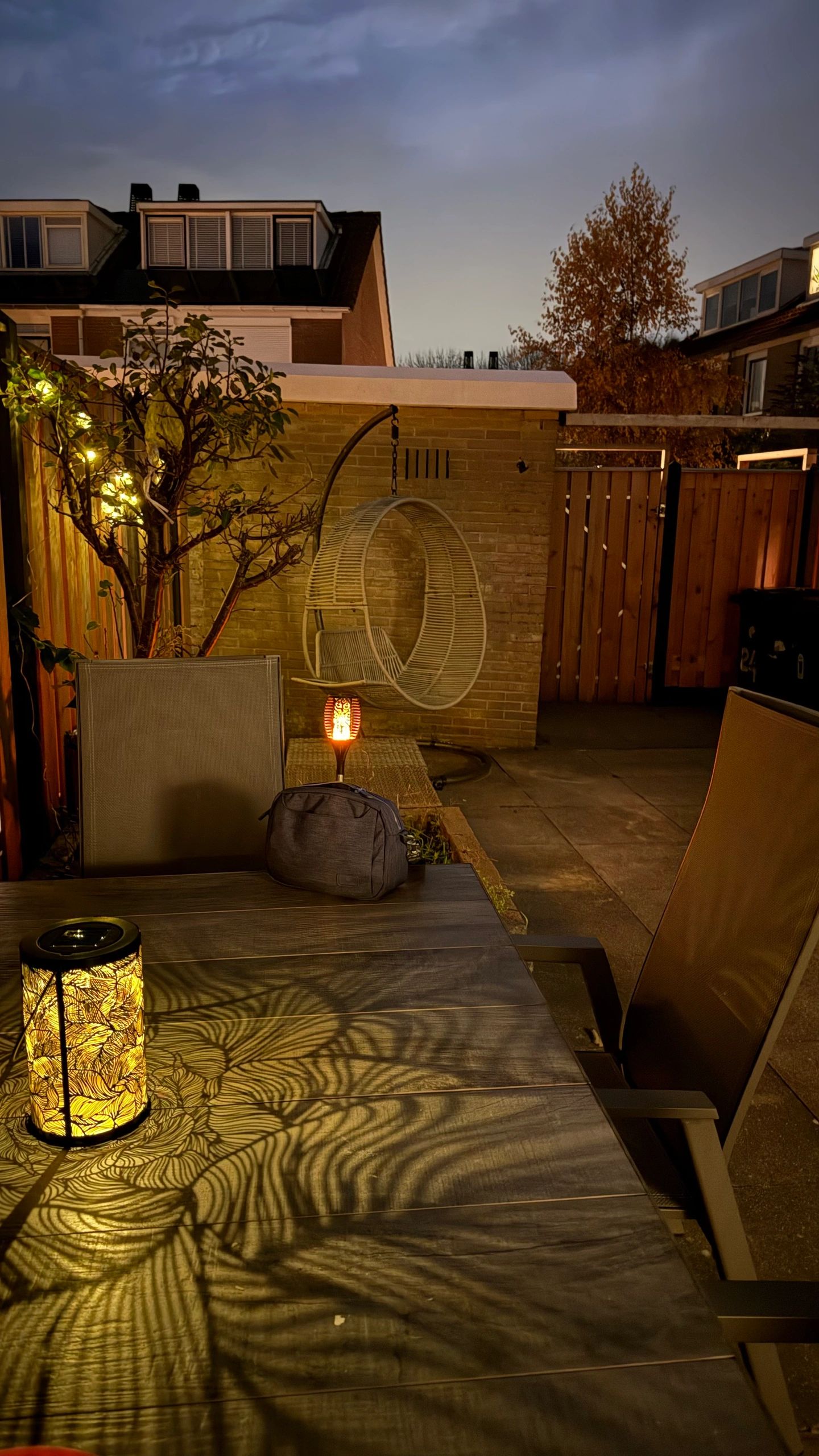 Solar lichtslinger Diamond met 10 warm witte led lampen