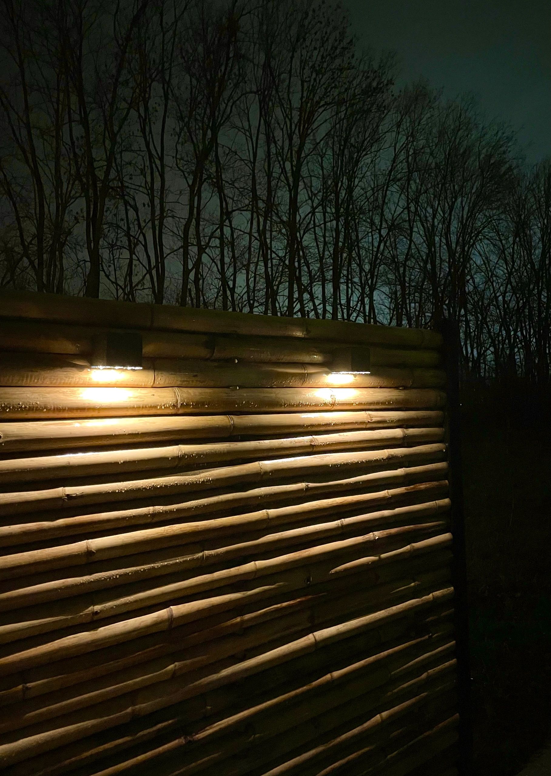 Solar LED wandlamp op zonne energie Sven recht - Voordeelset van 2 stuks