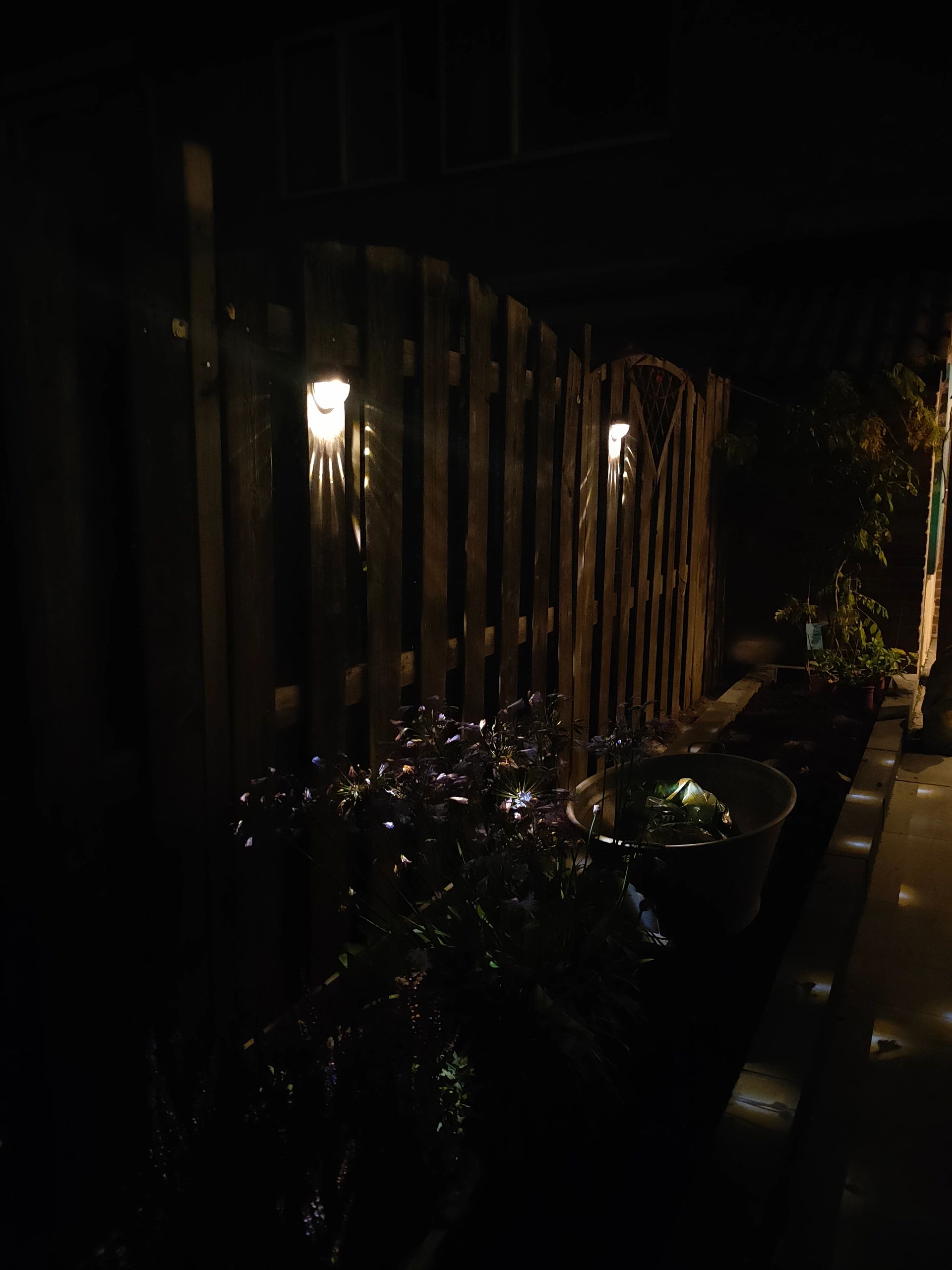 Solar wandlamp Shell op zonne-energie set van 4