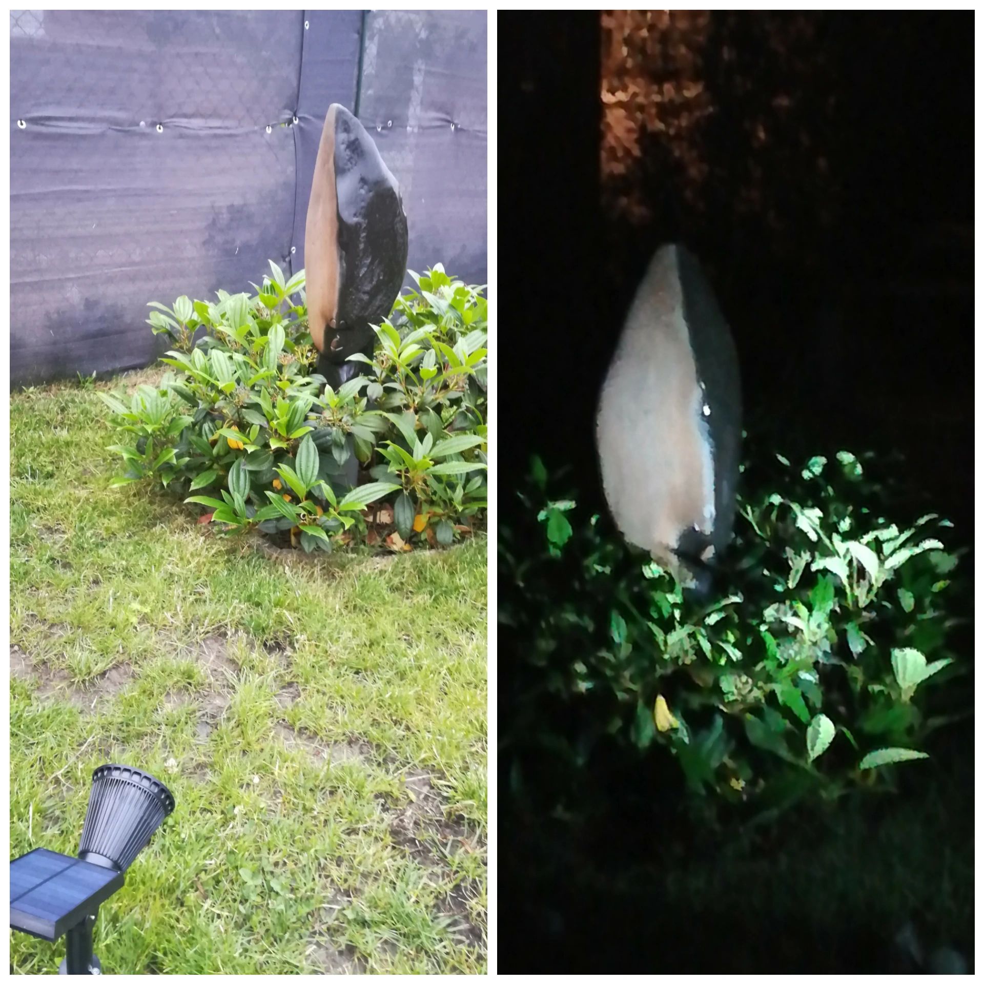 Solar wandspot Highlight voor wandmontage of grondspies - buitenlamp op zonne energie