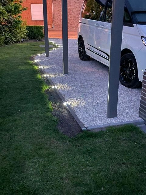 Solar grondspot Shield op zonne energie voordeelset van 4 stuks