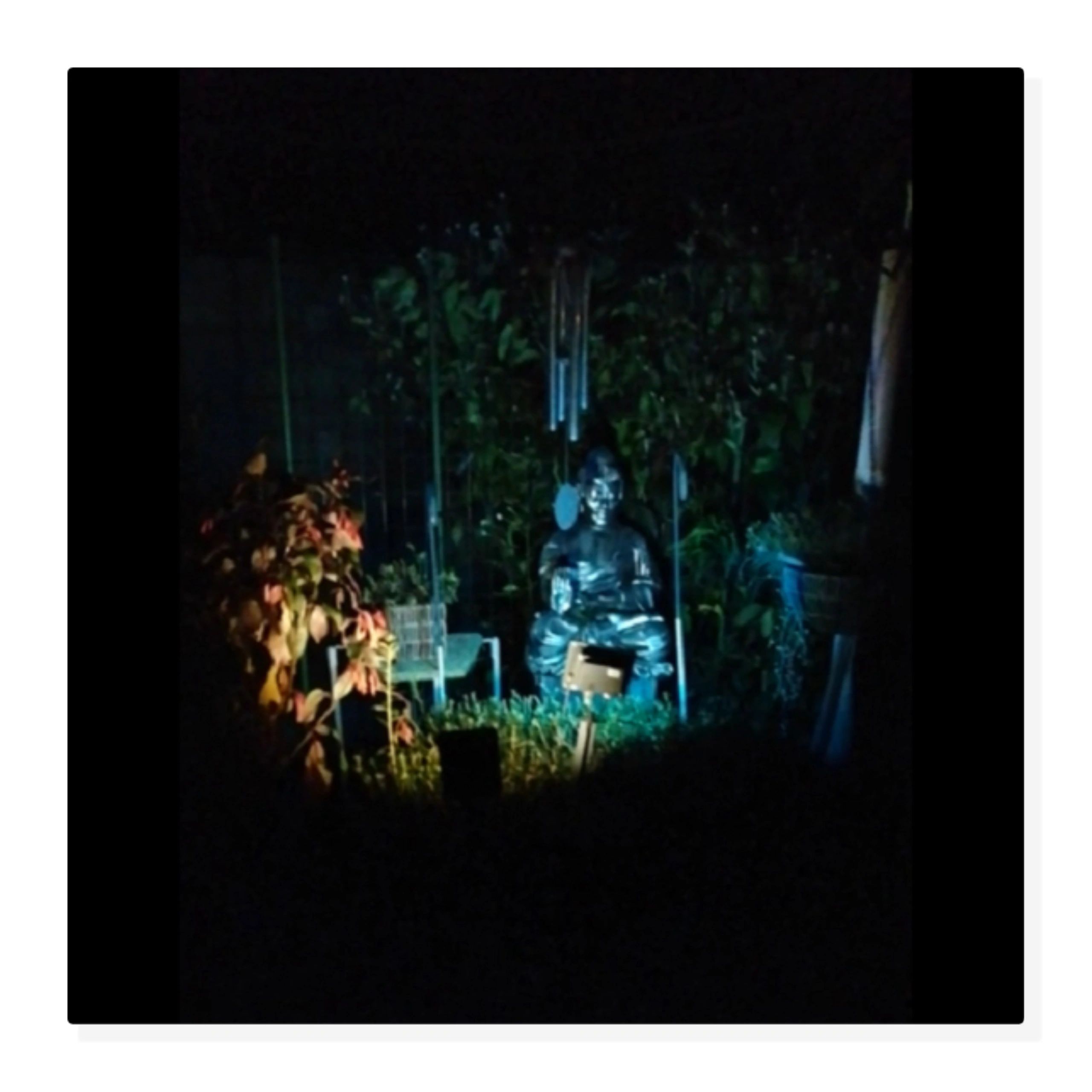 Solar RGBW multicolor breedstraler Rainbow met afstandsbediening