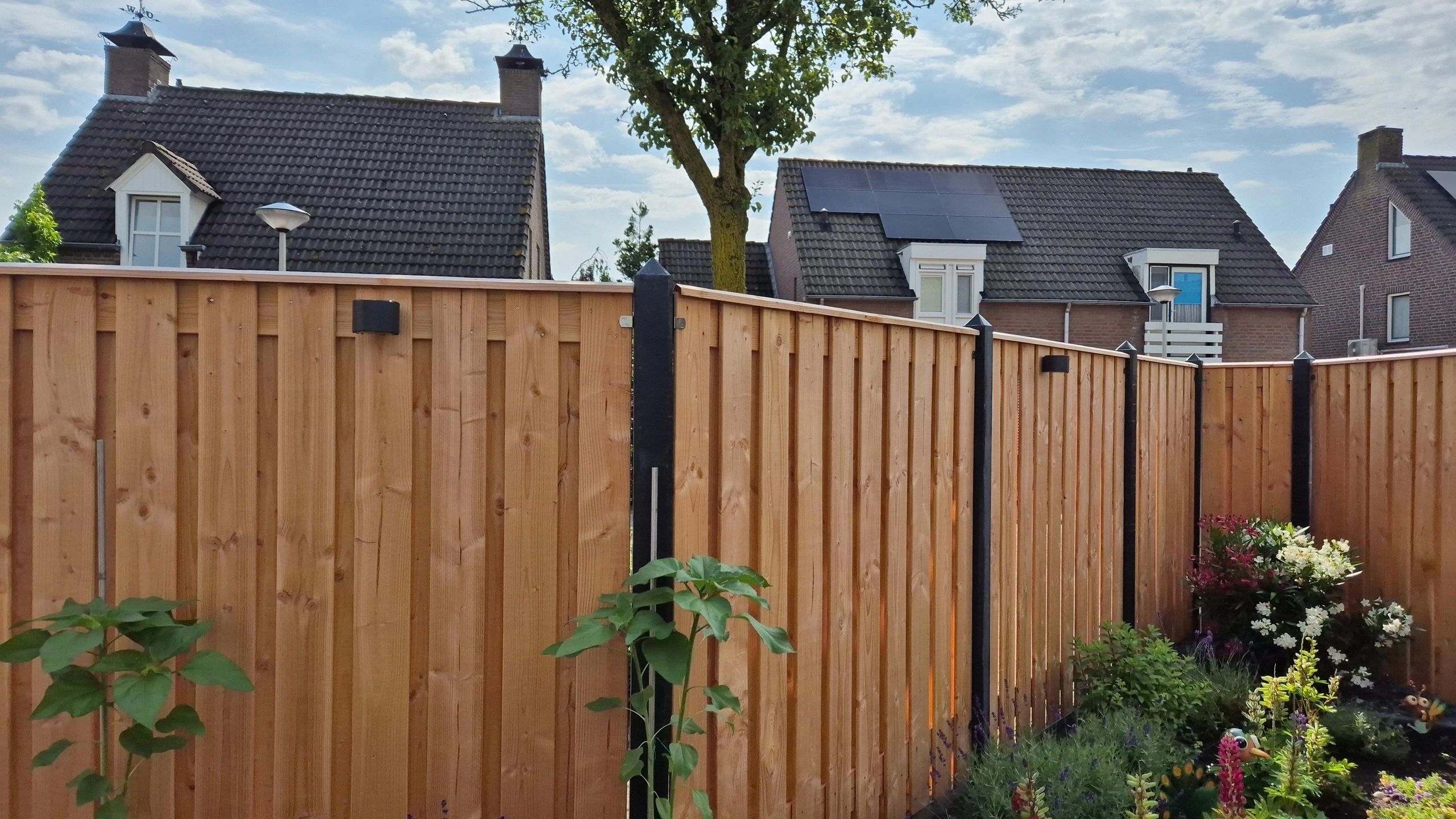 Solar LED wandlamp op zonne energie Sven rond - Voordeelset van 2 stuks