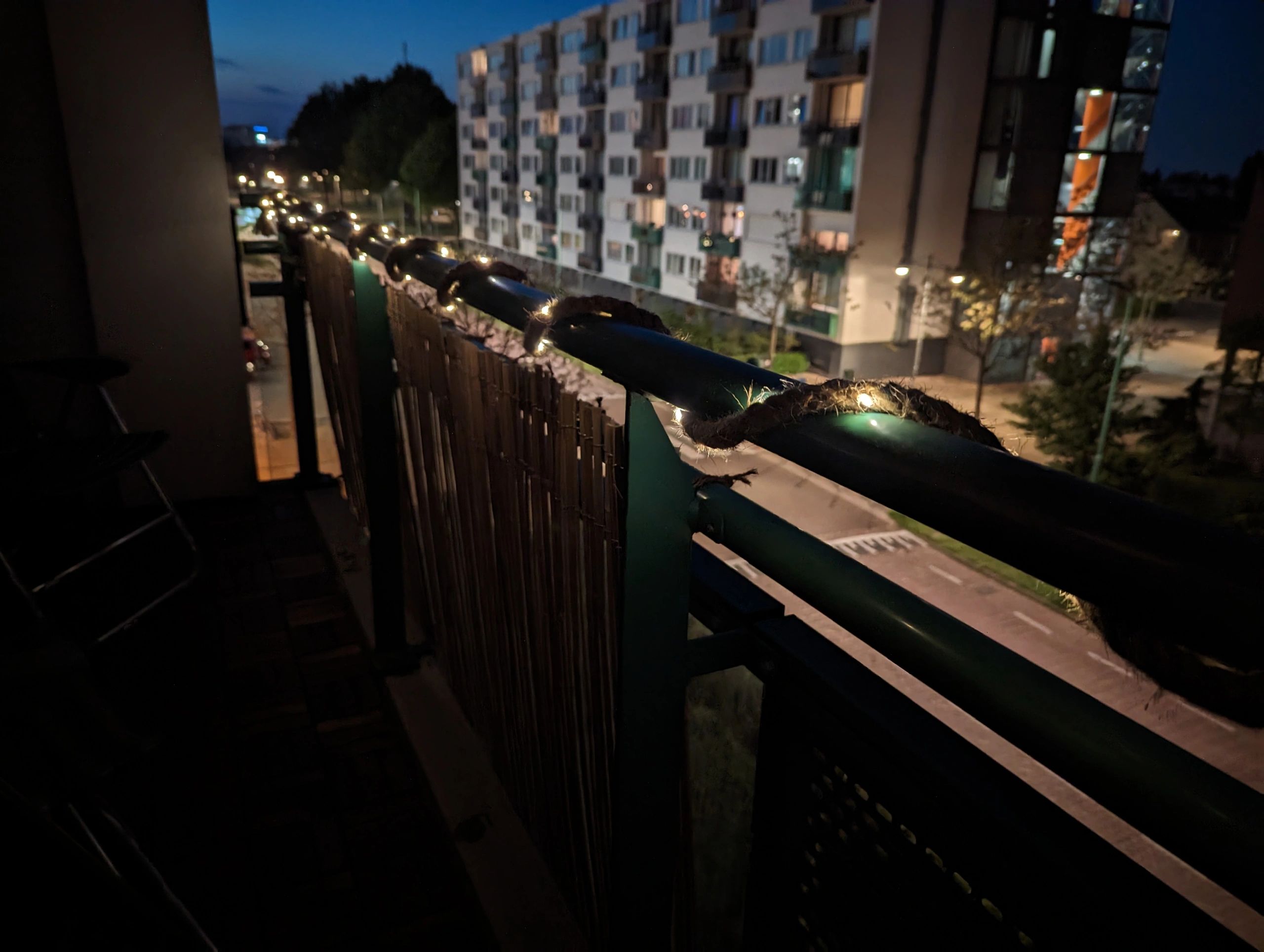 Solar lichtsnoer Manilla met 60 warm witte leds - 4,5 meter