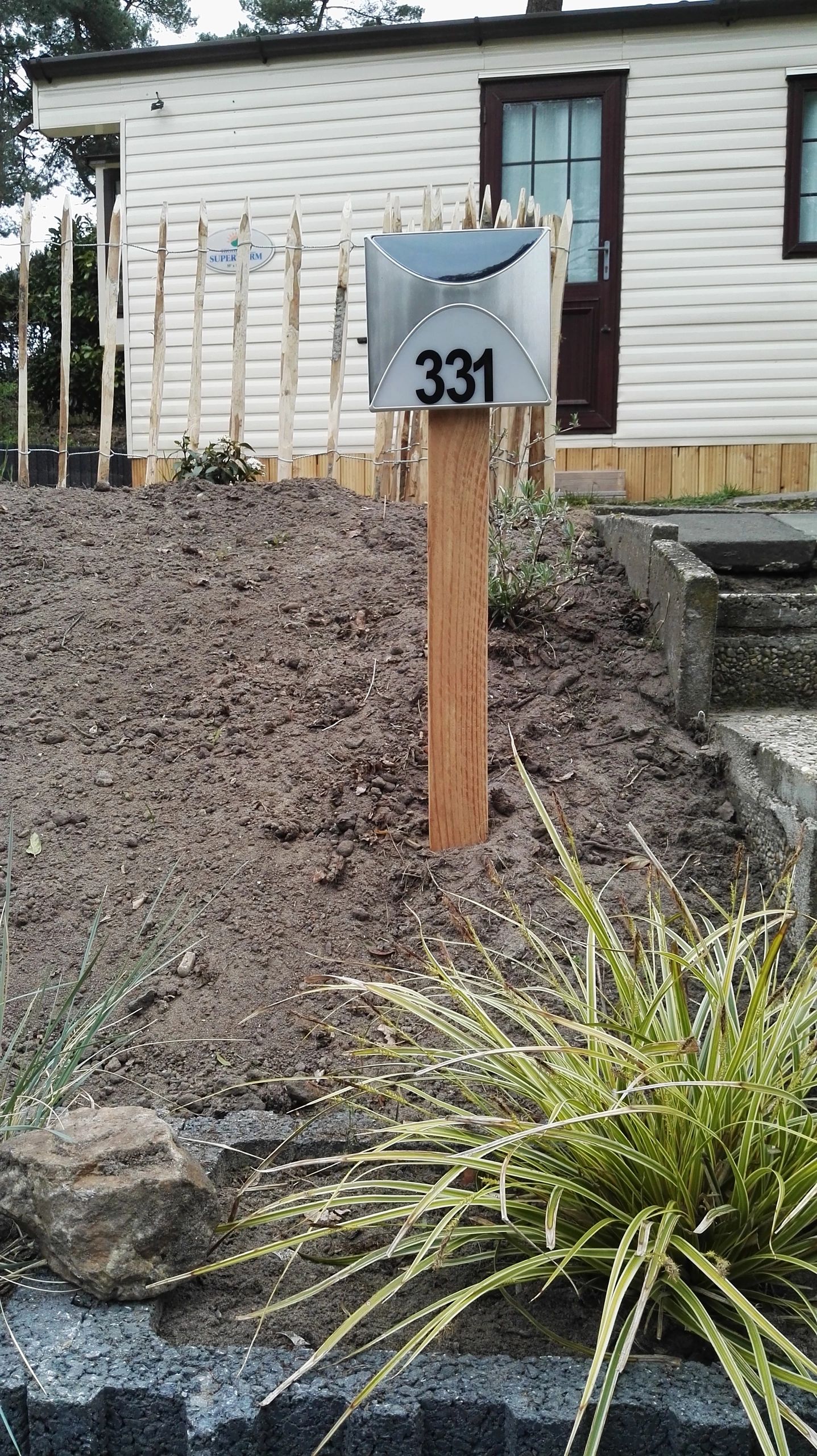 Solar Huisnummer Tau op zonne energie inclusief nummers