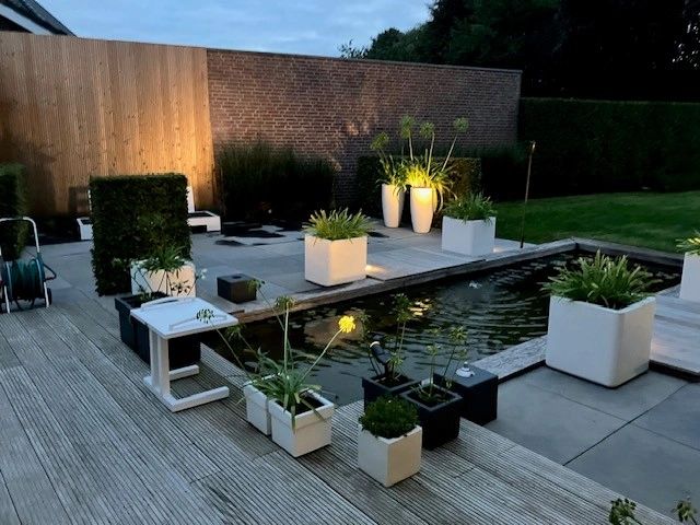 Solar spot Accent voordeelset met grondspies RVS warm wit