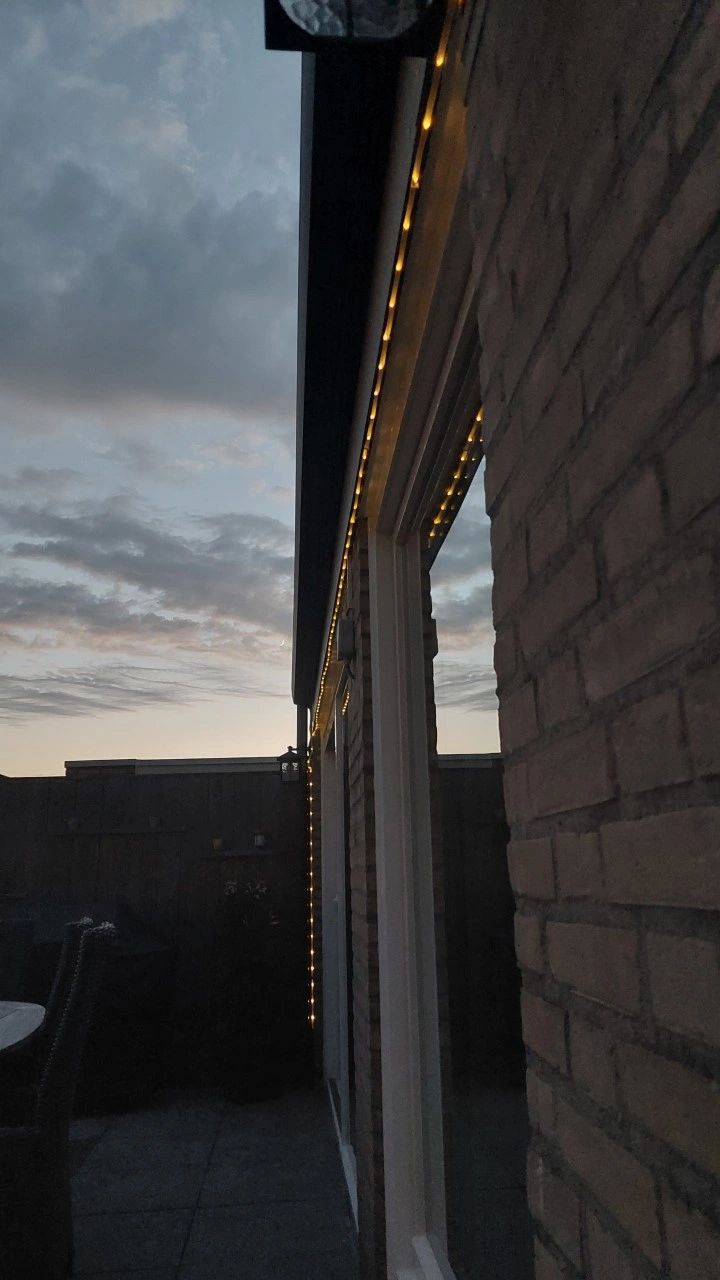 Solar lichtslang Rope met los solarpaneel Buiten ledstrip op zonne energie