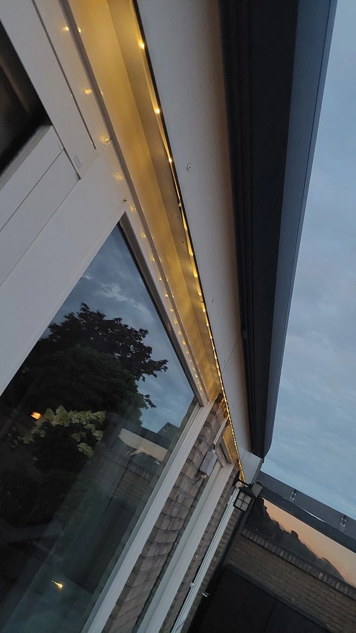 Solar lichtslang Rope met los solarpaneel Buiten ledstrip op zonne energie