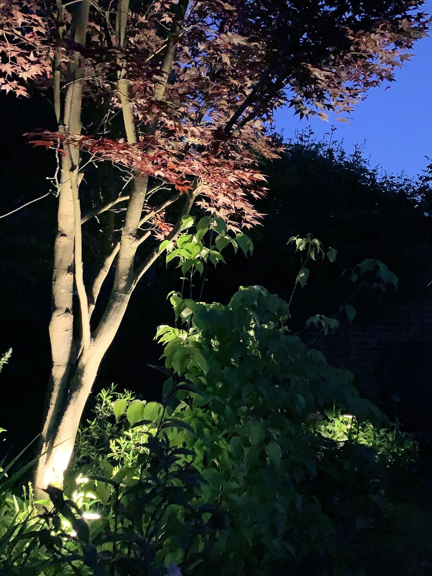 Solar priklamp Vision met twee spots en 5 lichtstanden
