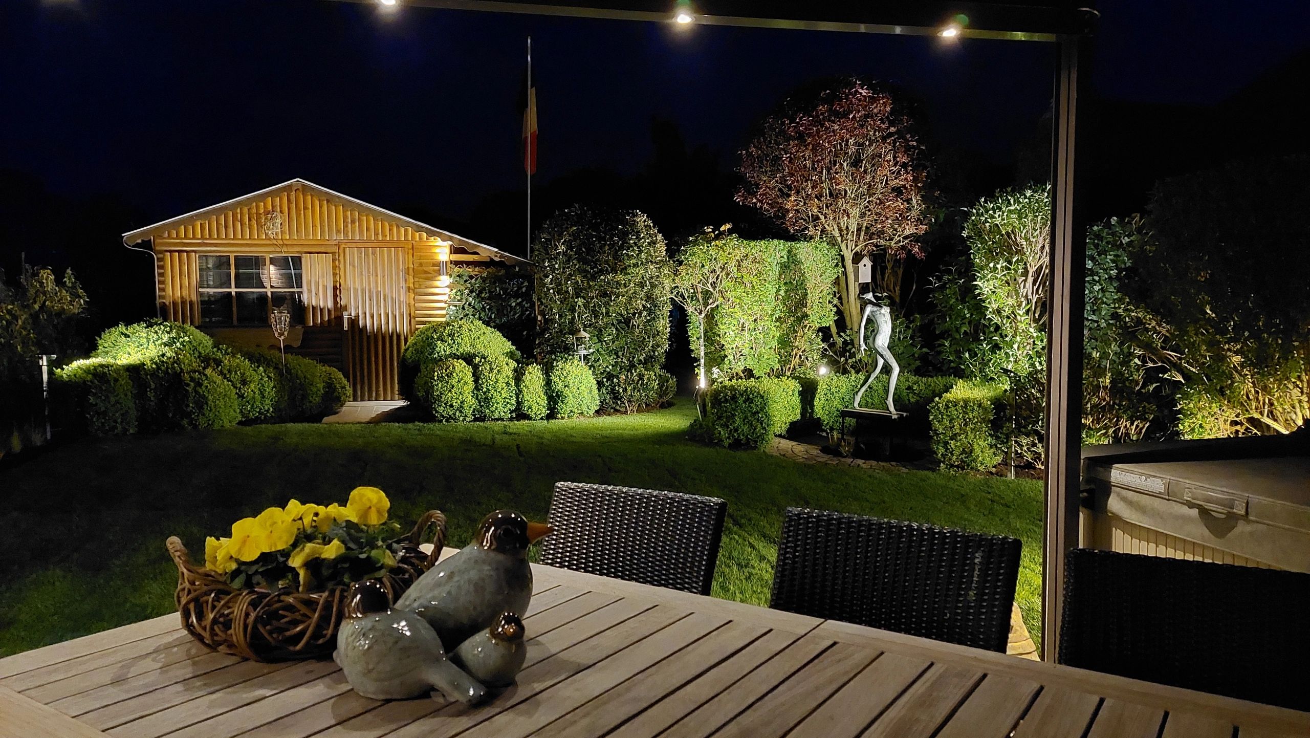 Solar spot Heads complete set met twee spots en los solarpaneel