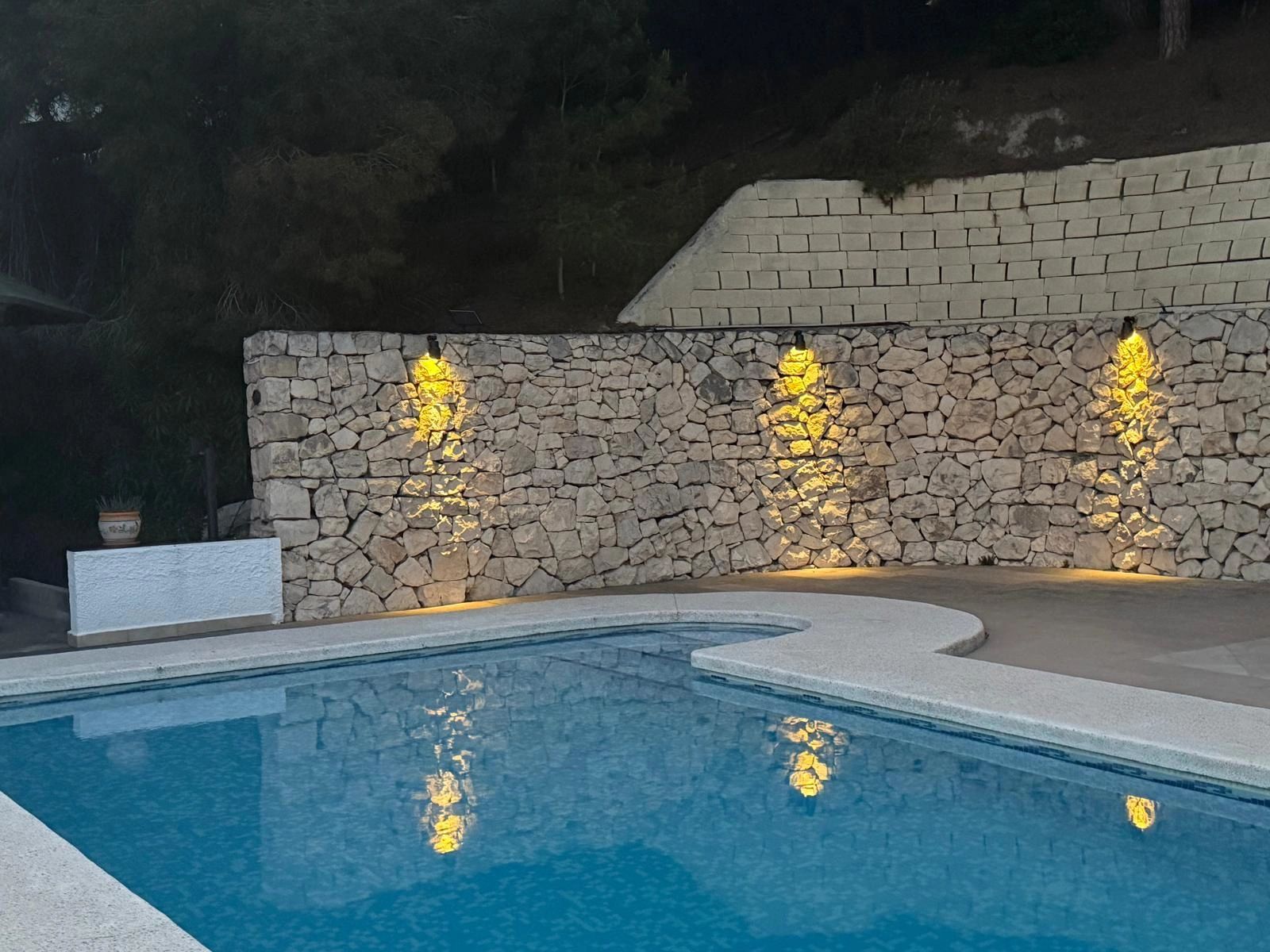 Solar spot Heads complete set met twee spots en los solarpaneel